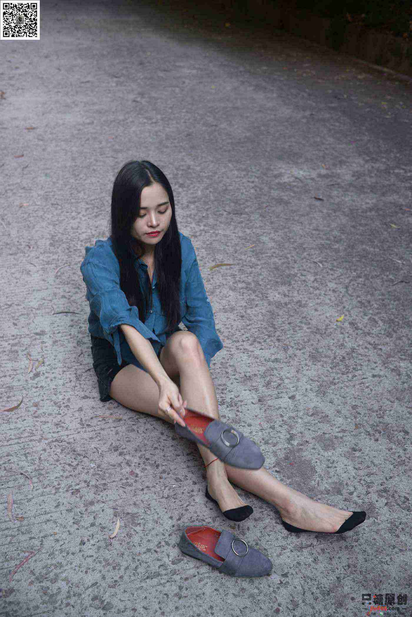 图片[157]-[只糖棉袜]NO.178 文文 海蓝时见鲸[179P] – 速更版-美库