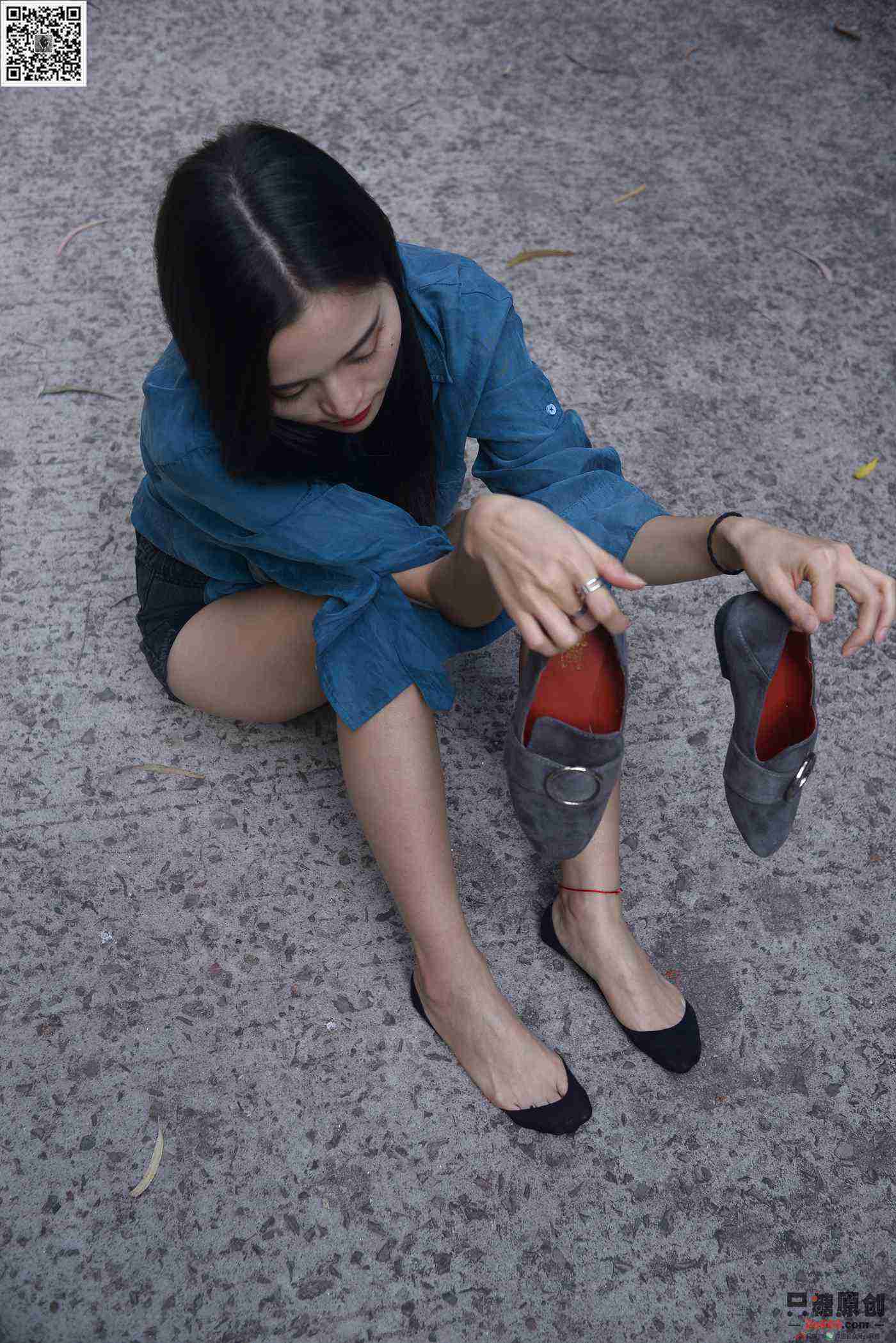 图片[158]-[只糖棉袜]NO.178 文文 海蓝时见鲸[179P] – 速更版-美库