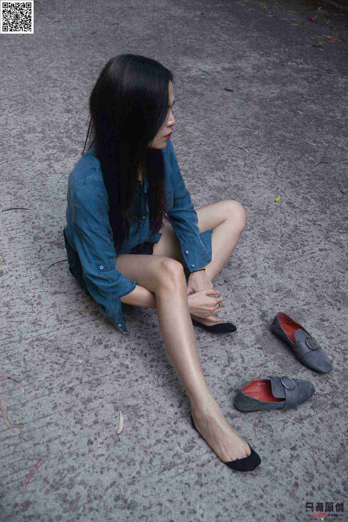 图片[163]-[只糖棉袜]NO.178 文文 海蓝时见鲸[179P] – 速更版-美库