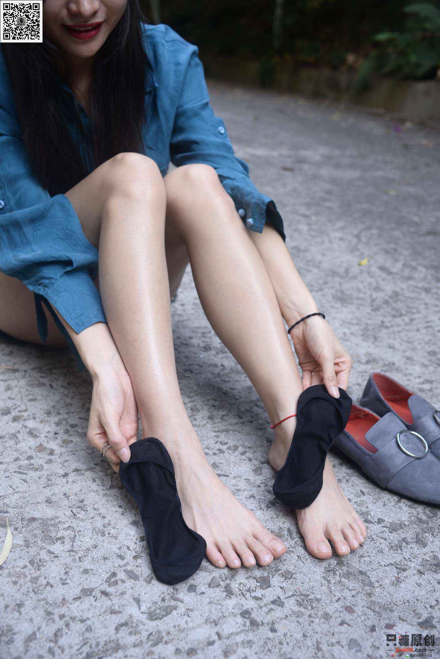 图片[167]-[只糖棉袜]NO.178 文文 海蓝时见鲸[179P] – 速更版-美库