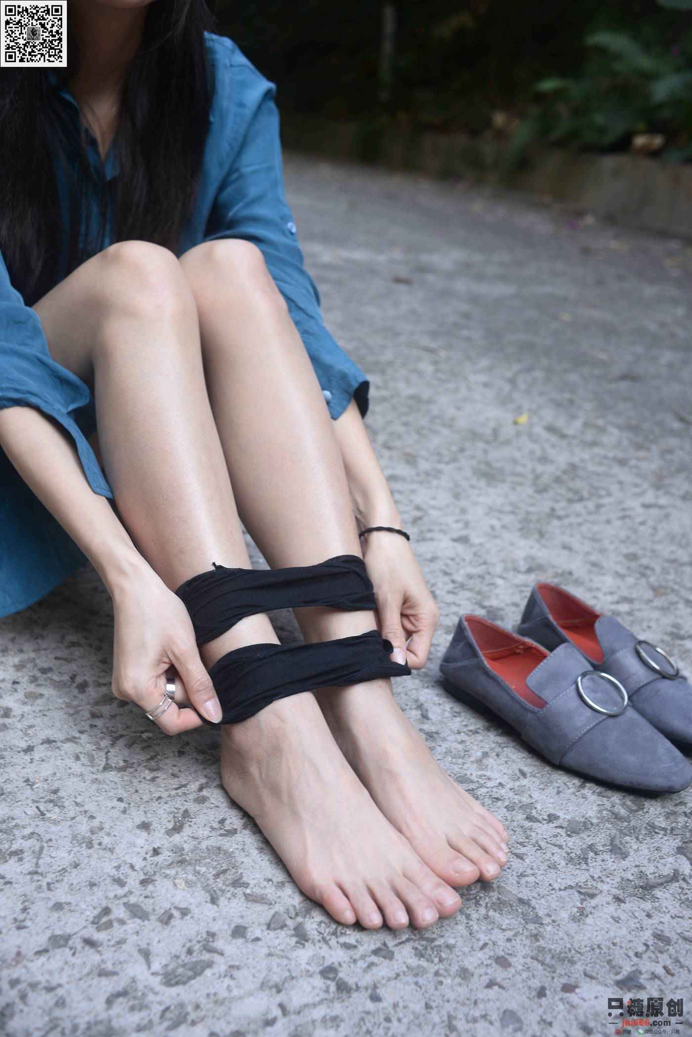 图片[168]-[只糖棉袜]NO.178 文文 海蓝时见鲸[179P] – 速更版-美库