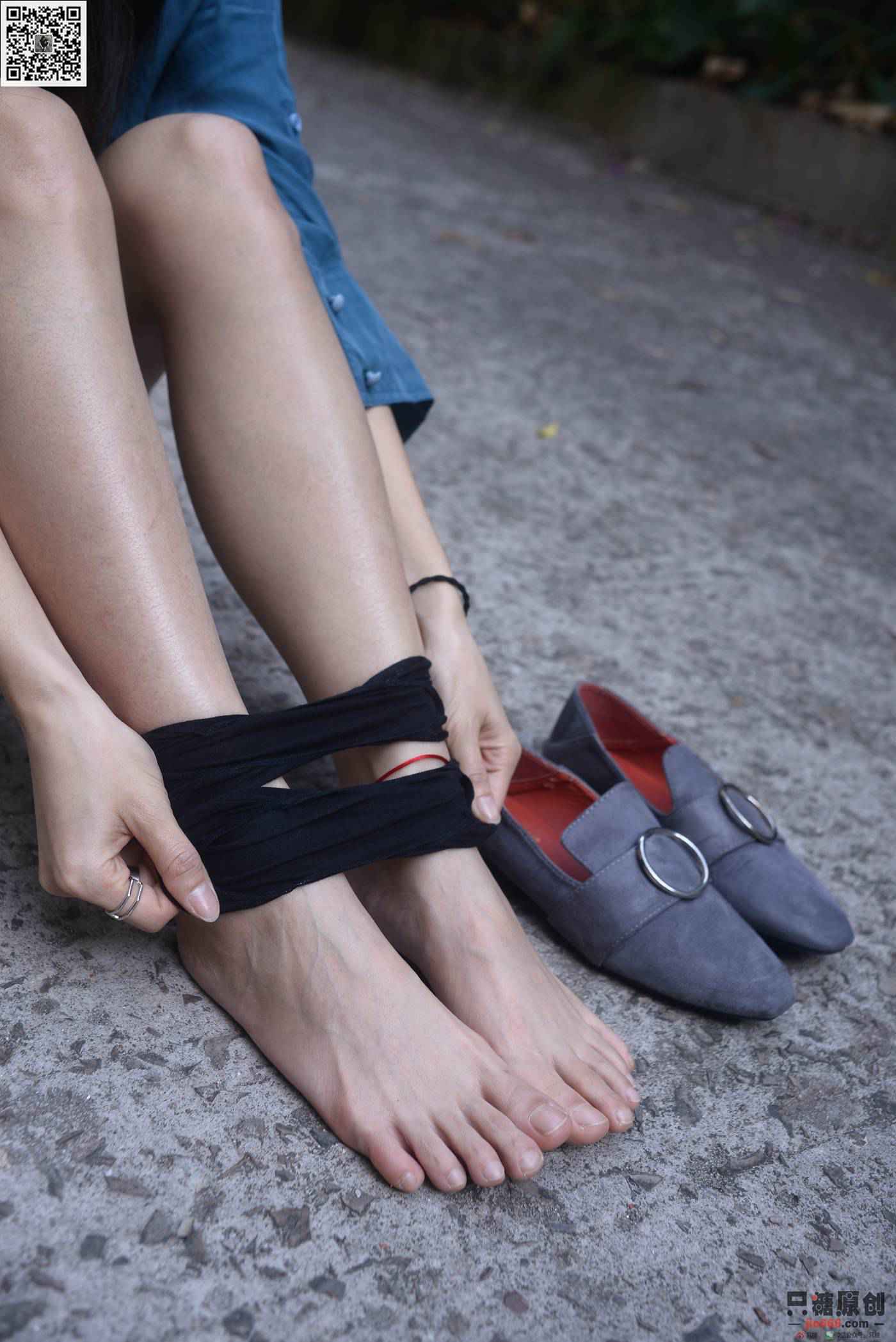 图片[175]-[只糖棉袜]NO.178 文文 海蓝时见鲸[179P] – 速更版-美库