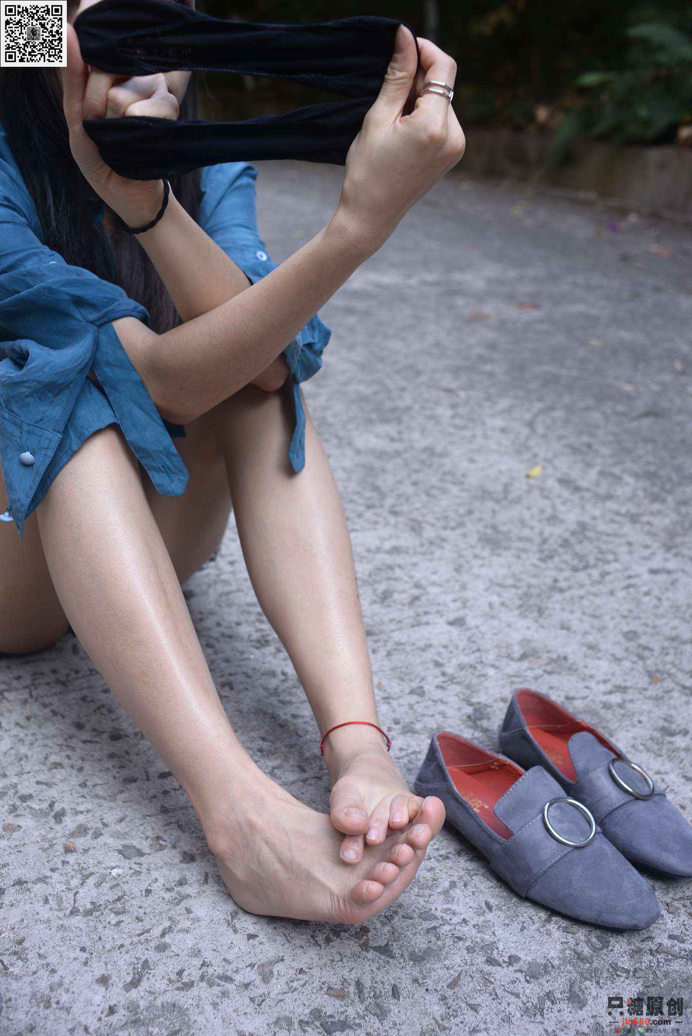 图片[174]-[只糖棉袜]NO.178 文文 海蓝时见鲸[179P] – 速更版-美库