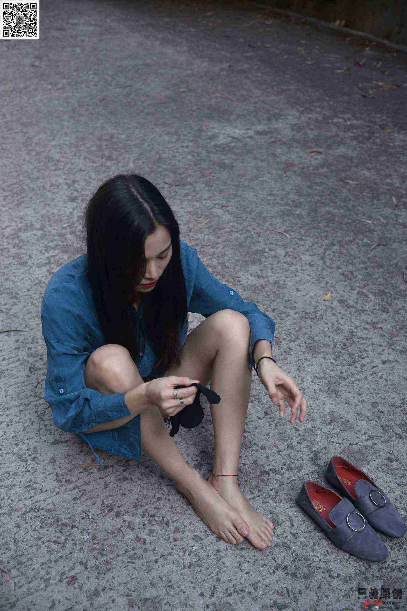 图片[179]-[只糖棉袜]NO.178 文文 海蓝时见鲸[179P] – 速更版-美库