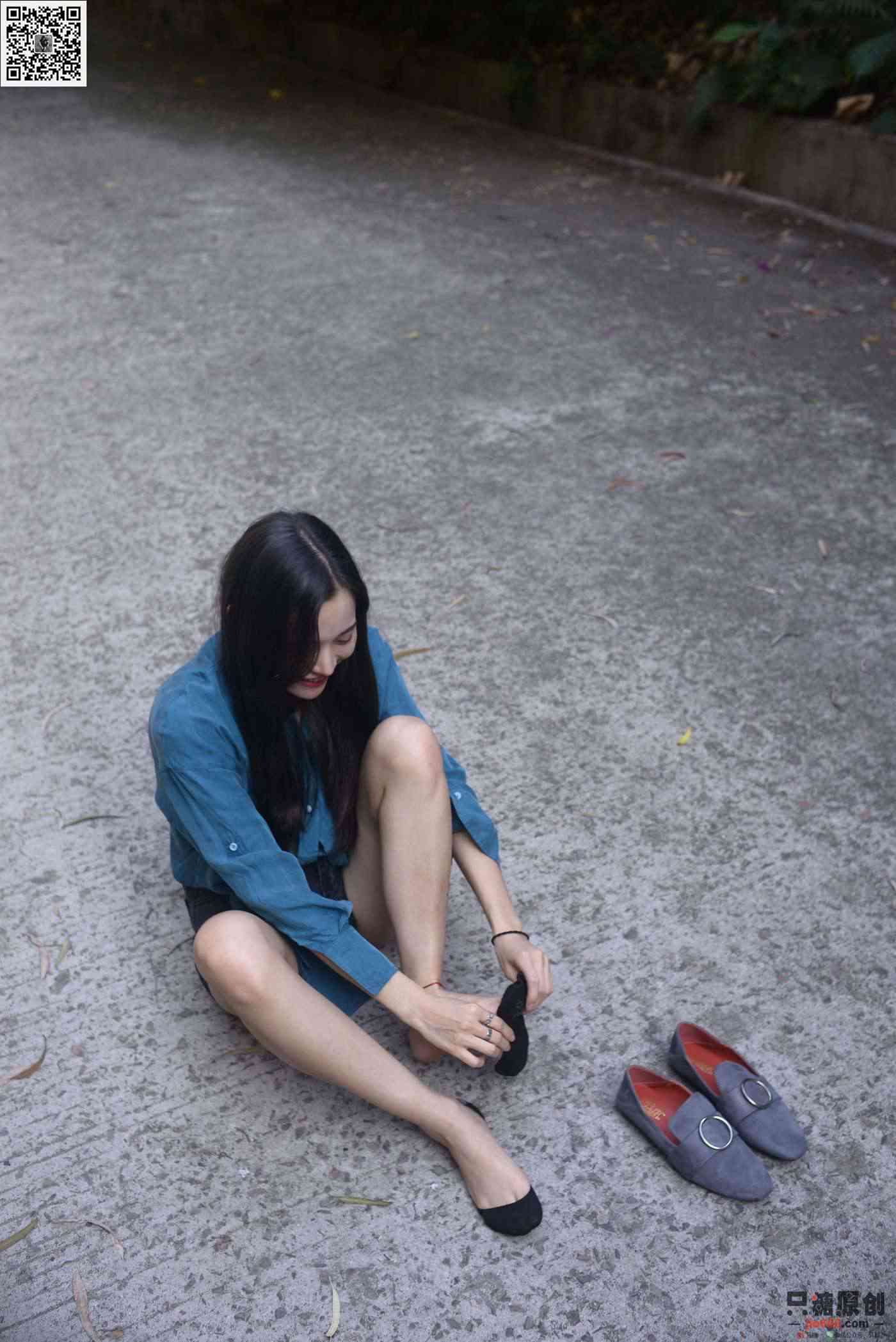 图片[181]-[只糖棉袜]NO.178 文文 海蓝时见鲸[179P] – 速更版-美库