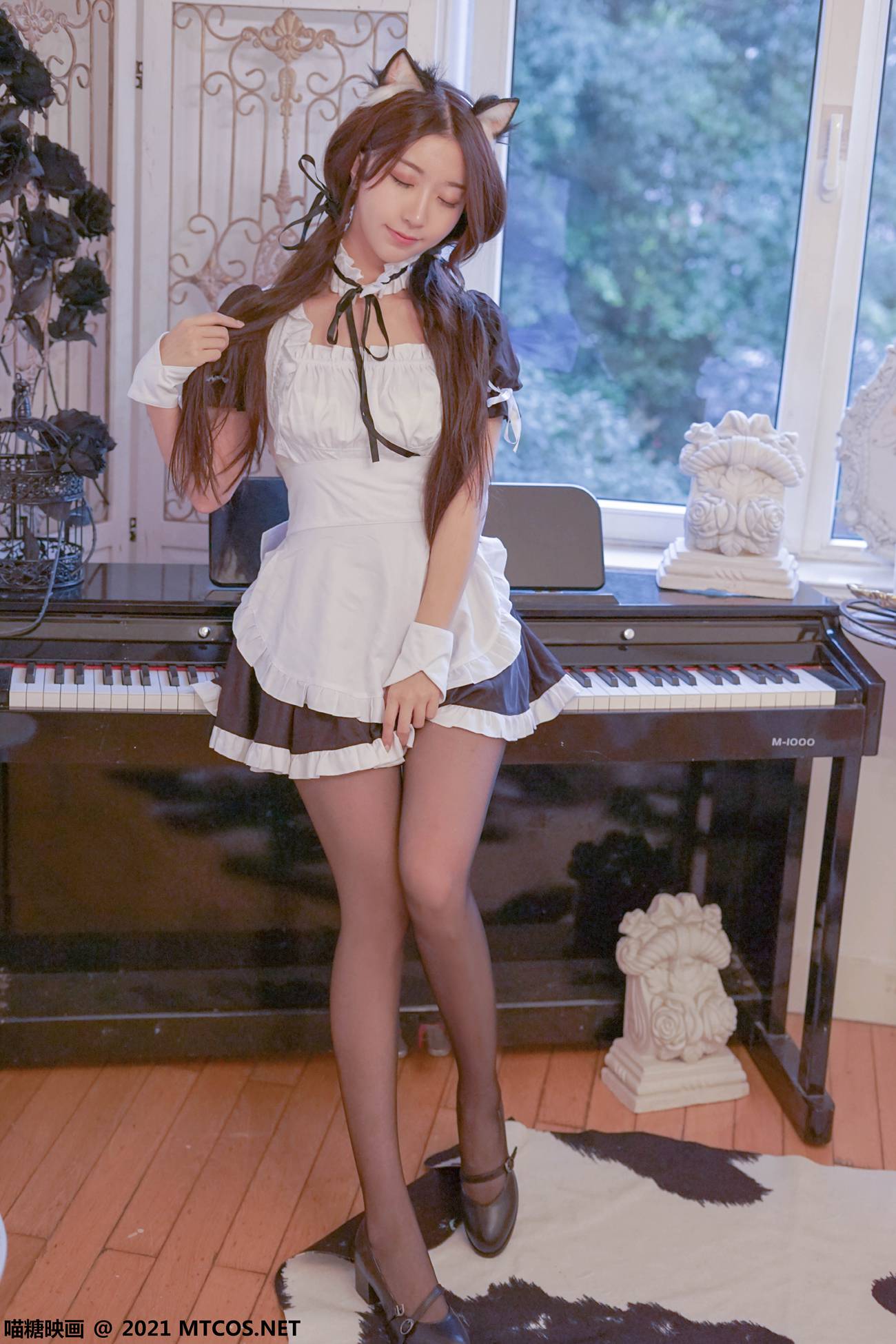 图片[13]-[喵糖映画]VOL.348 猫儿女仆[22P] – 速更版-美库