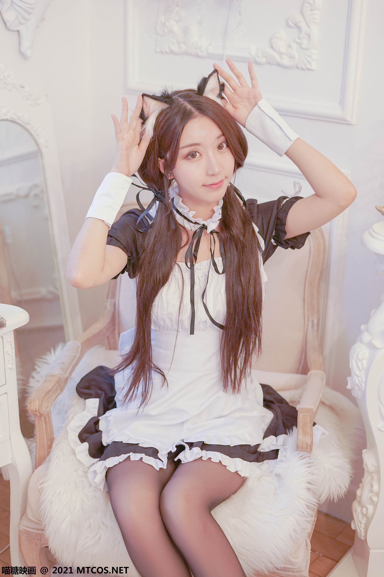 图片[16]-[喵糖映画]VOL.348 猫儿女仆[22P] – 速更版-美库