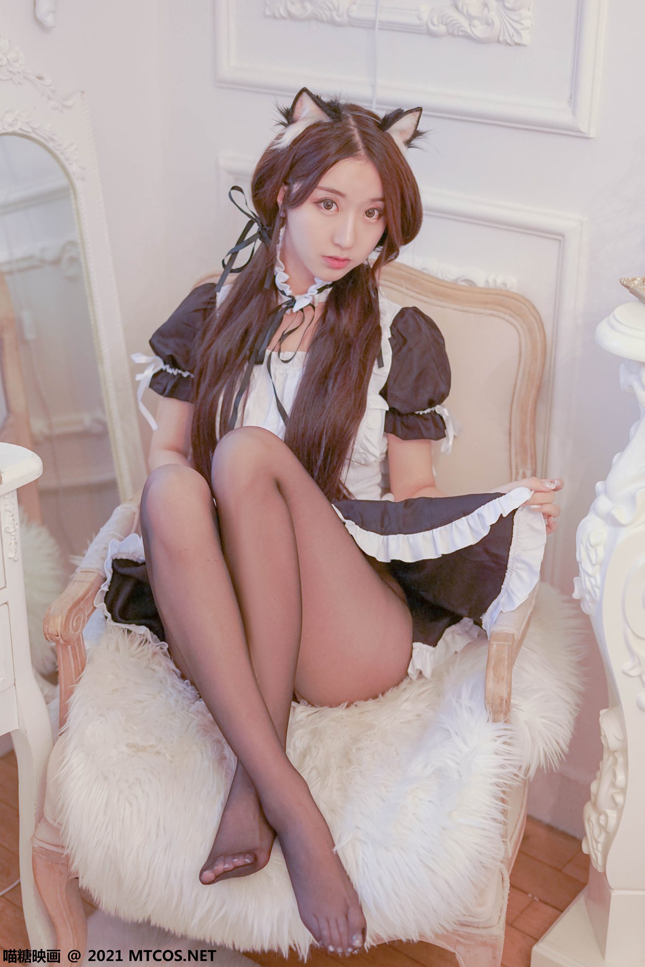 图片[21]-[喵糖映画]VOL.348 猫儿女仆[22P] – 速更版-美库