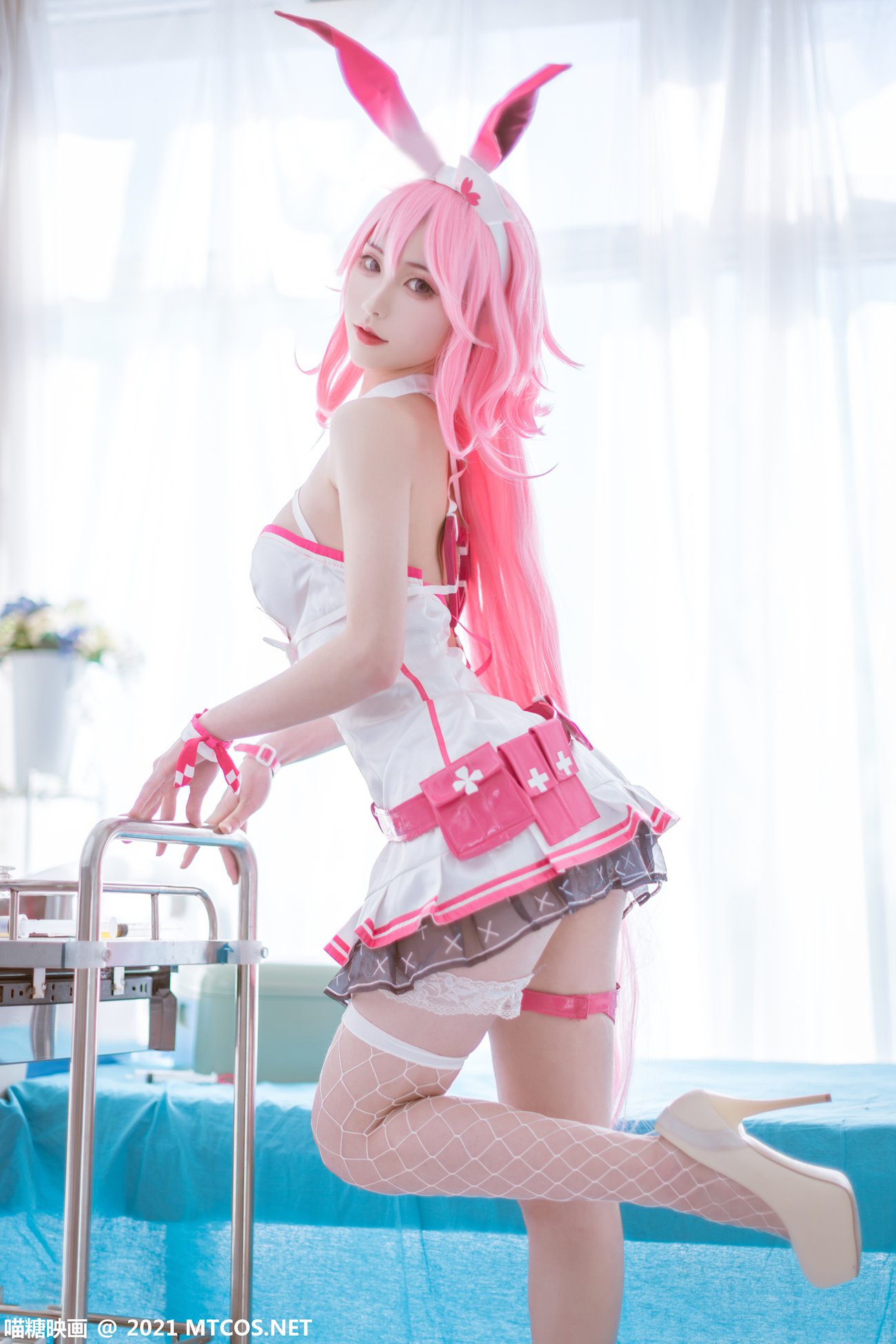 图片[13]-[喵糖映画]VOL.350 八重樱[33P] – 速更版-美库