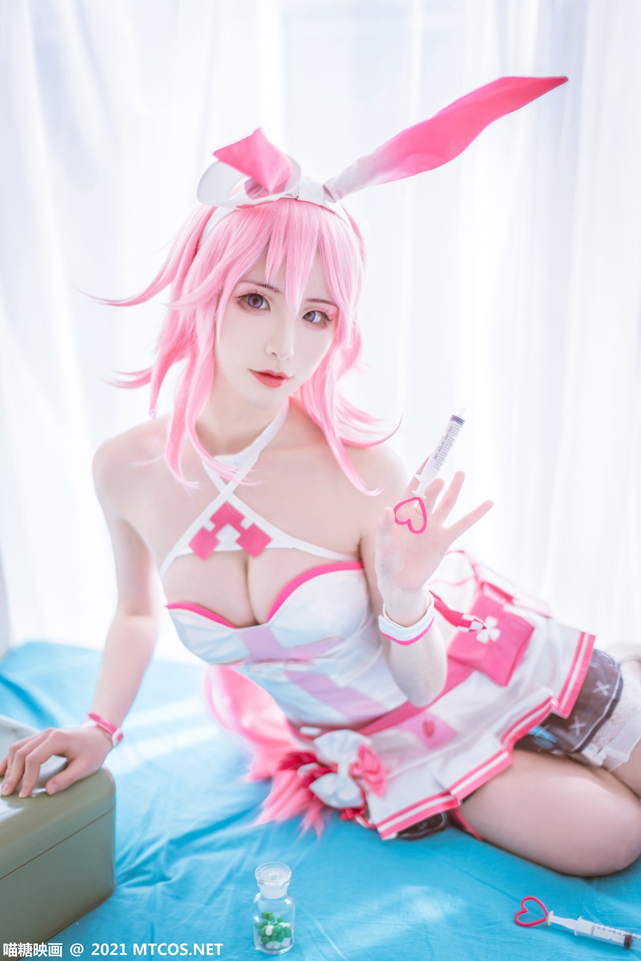 图片[26]-[喵糖映画]VOL.350 八重樱[33P] – 速更版-美库