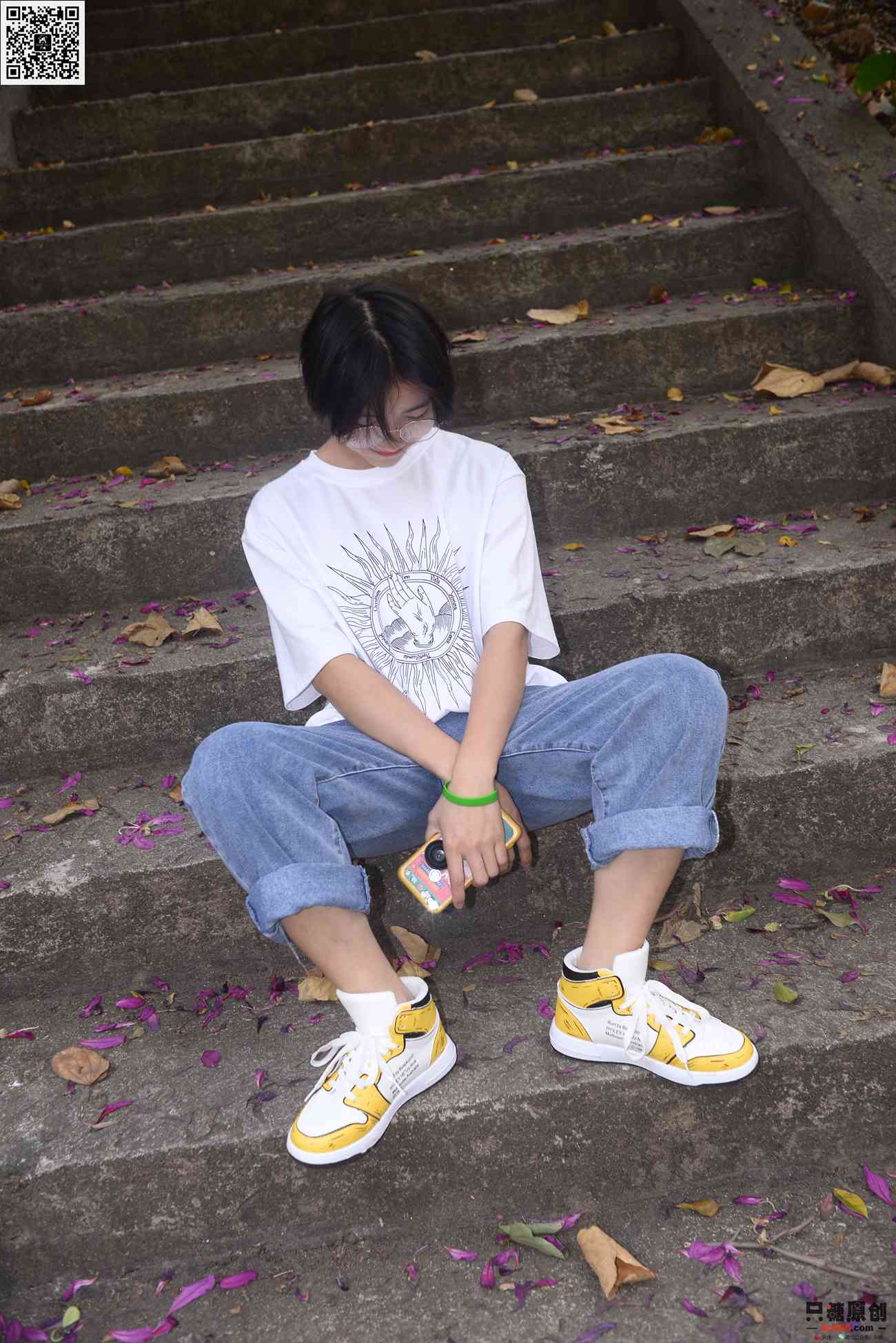 图片[14]-[只糖棉袜]NO.180 丸子 心中仍有花落的声音[183P] – 速更版-美库