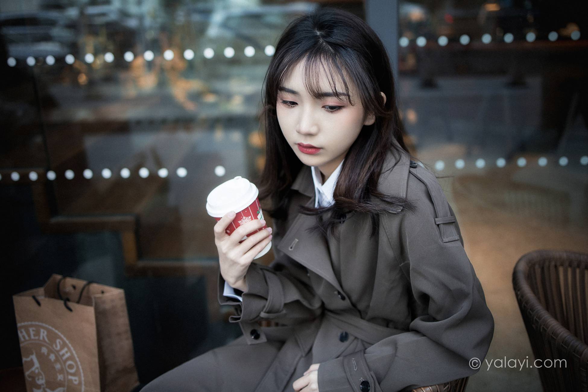 图片[34]-[YALAYI雅拉伊]2021.02.03 NO.760 迷失在都市 果果[39P] – 速更版-美库