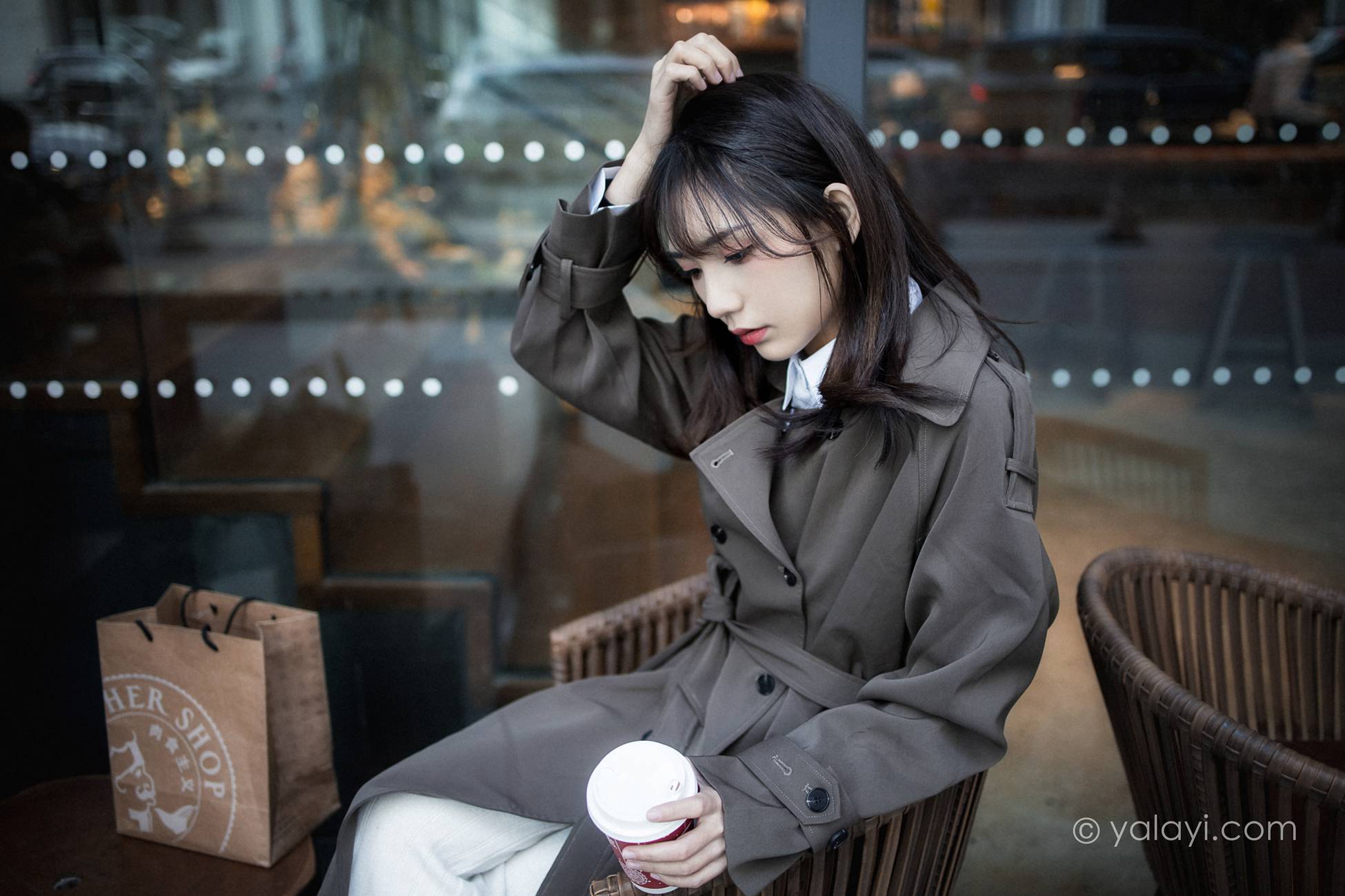 图片[35]-[YALAYI雅拉伊]2021.02.03 NO.760 迷失在都市 果果[39P] – 速更版-美库