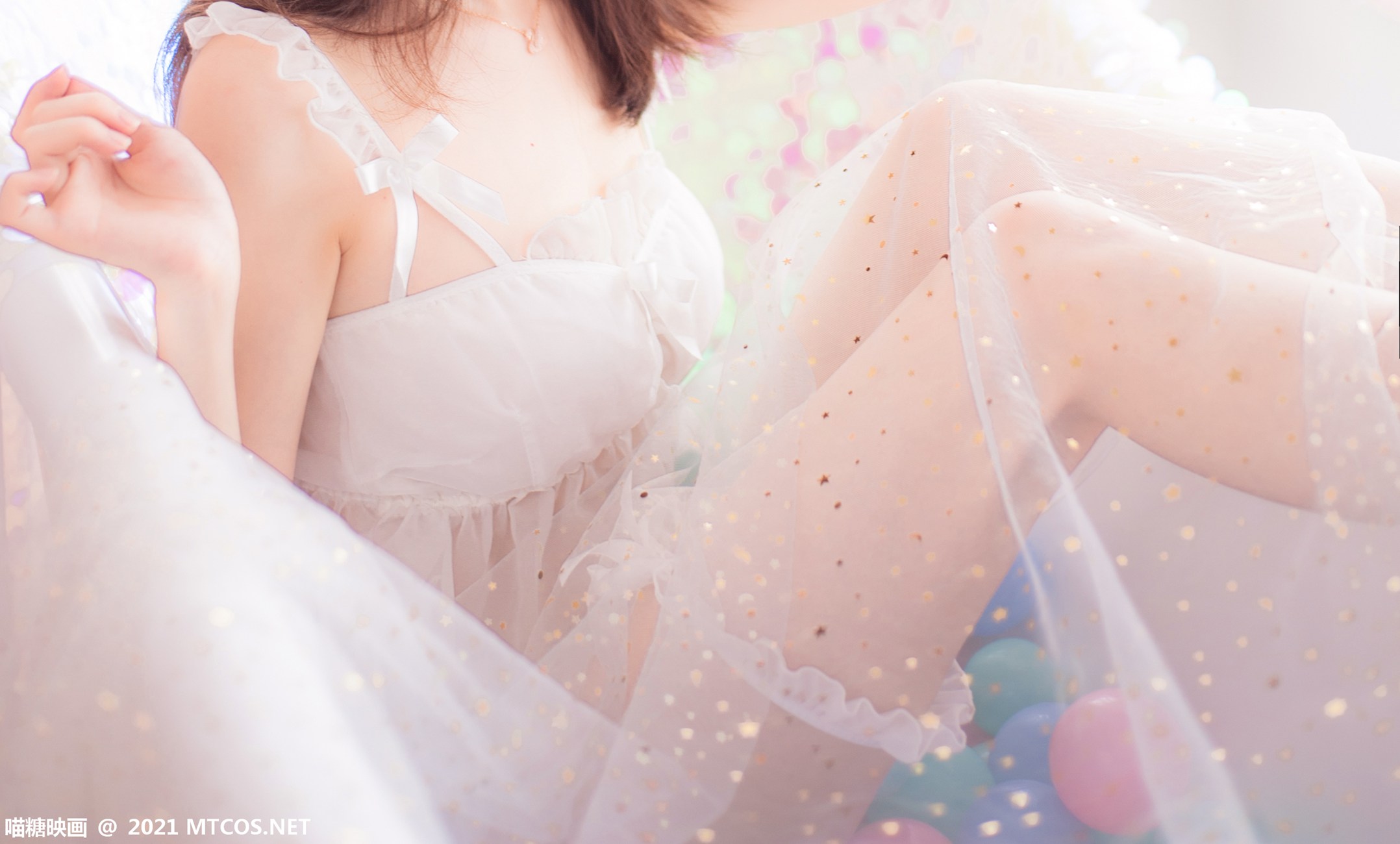 图片[13]-[喵糖映画]VOL.351 泡泡粉裙[22P] – 速更版-美库