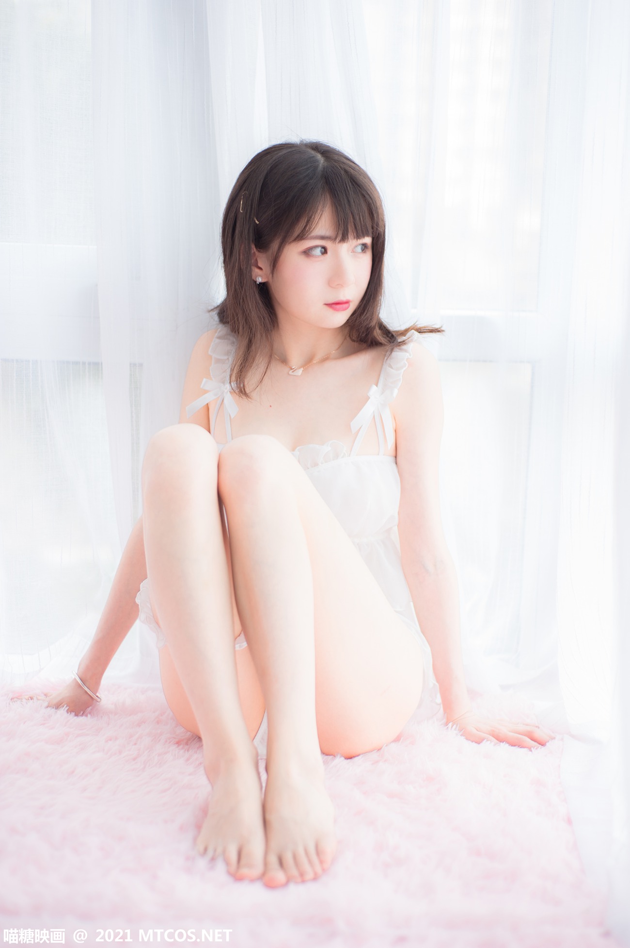 图片[14]-[喵糖映画]VOL.351 泡泡粉裙[22P] – 速更版-美库