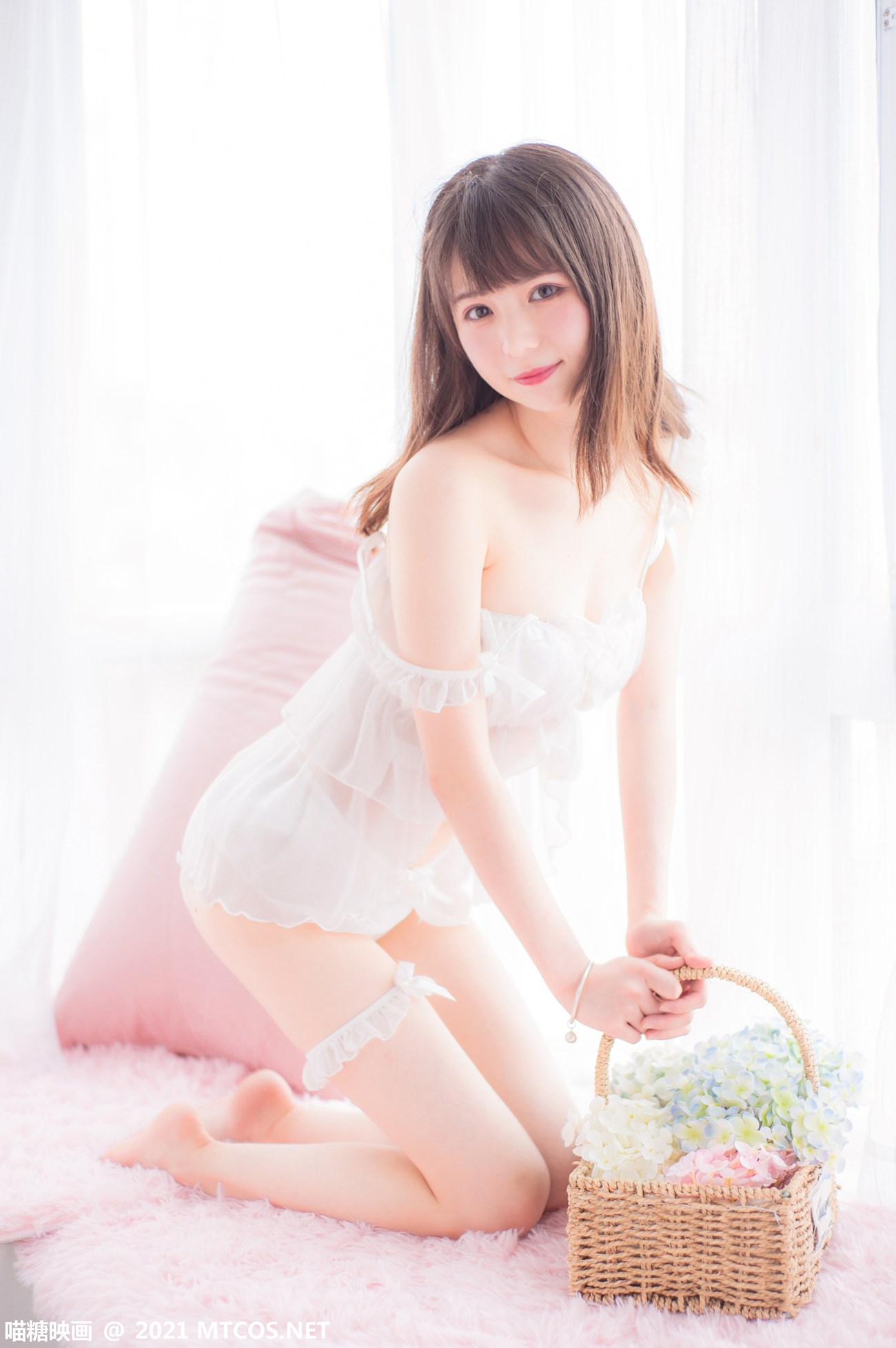 图片[15]-[喵糖映画]VOL.351 泡泡粉裙[22P] – 速更版-美库