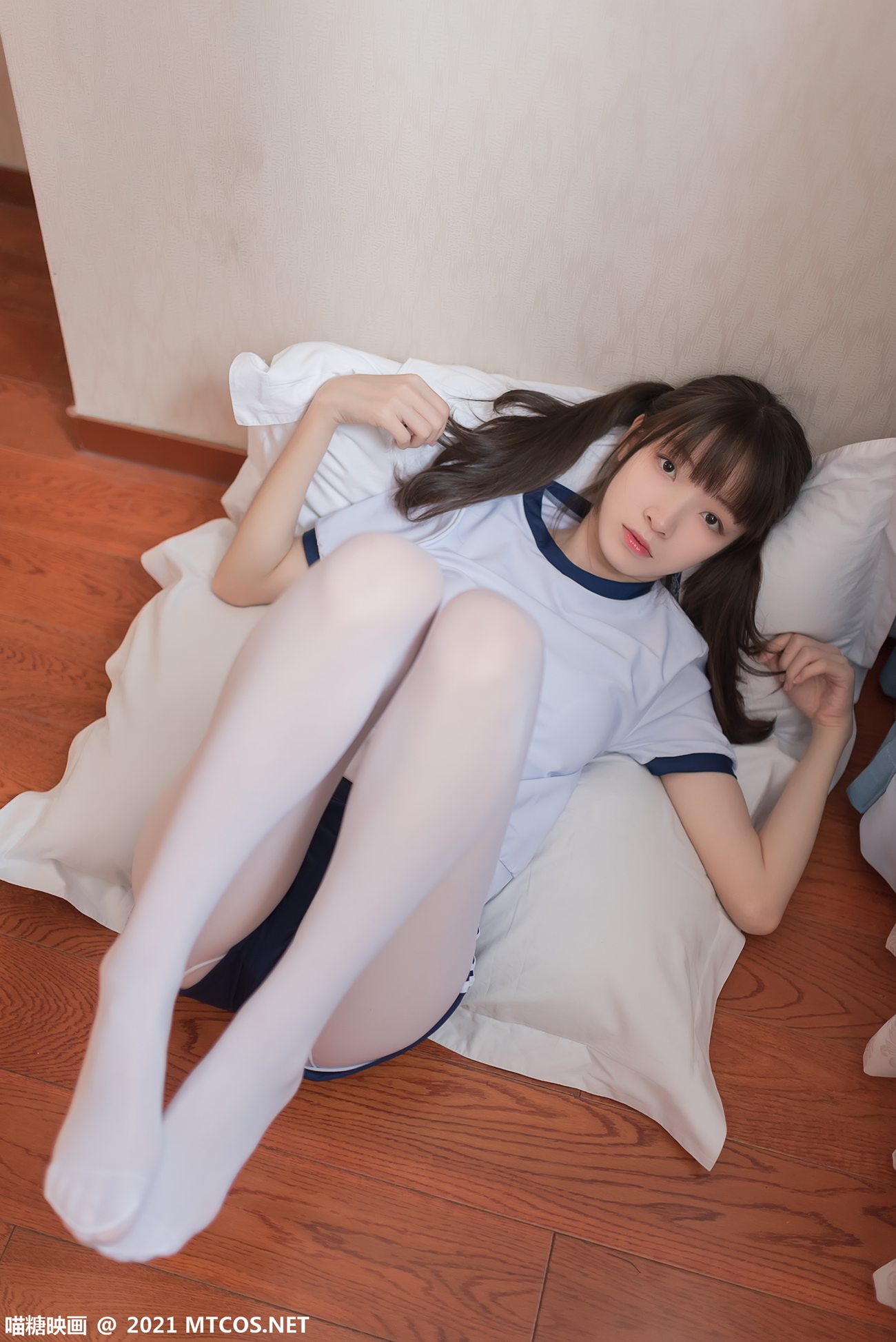 图片[10]-[喵糖映画]VOL.353 白丝体操服[50P] – 速更版-美库