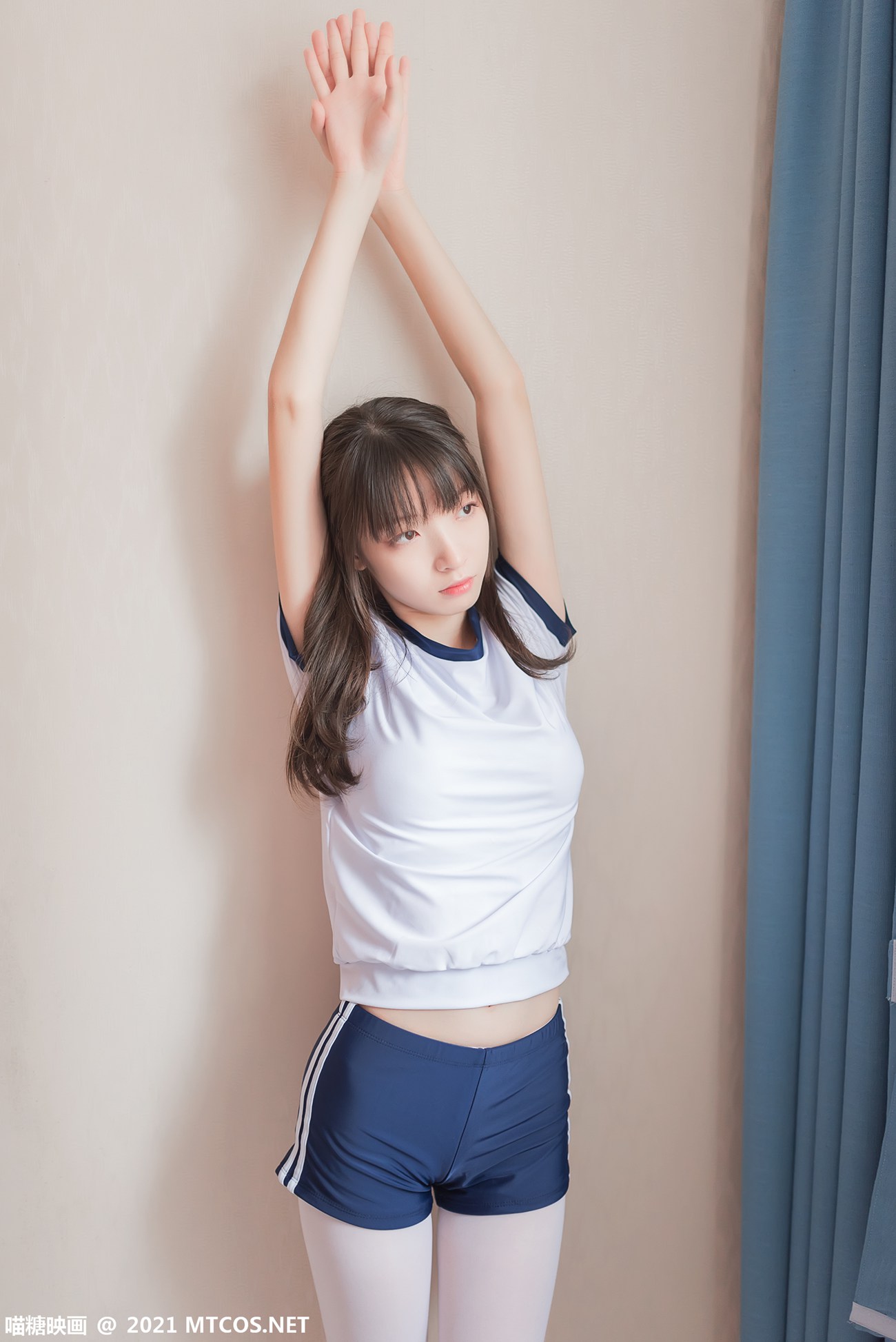 图片[33]-[喵糖映画]VOL.353 白丝体操服[50P] – 速更版-美库