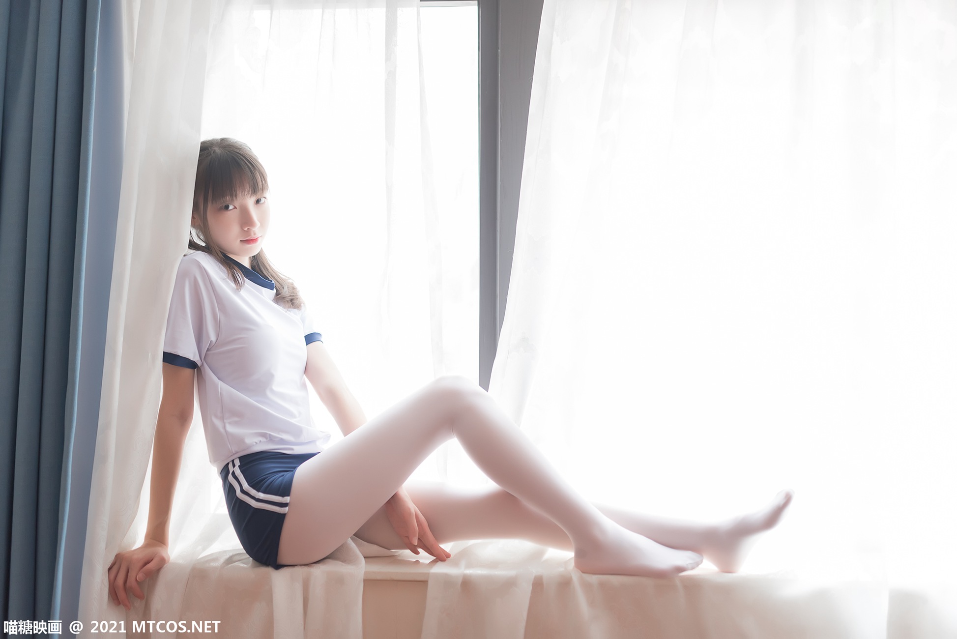 图片[46]-[喵糖映画]VOL.353 白丝体操服[50P] – 速更版-美库