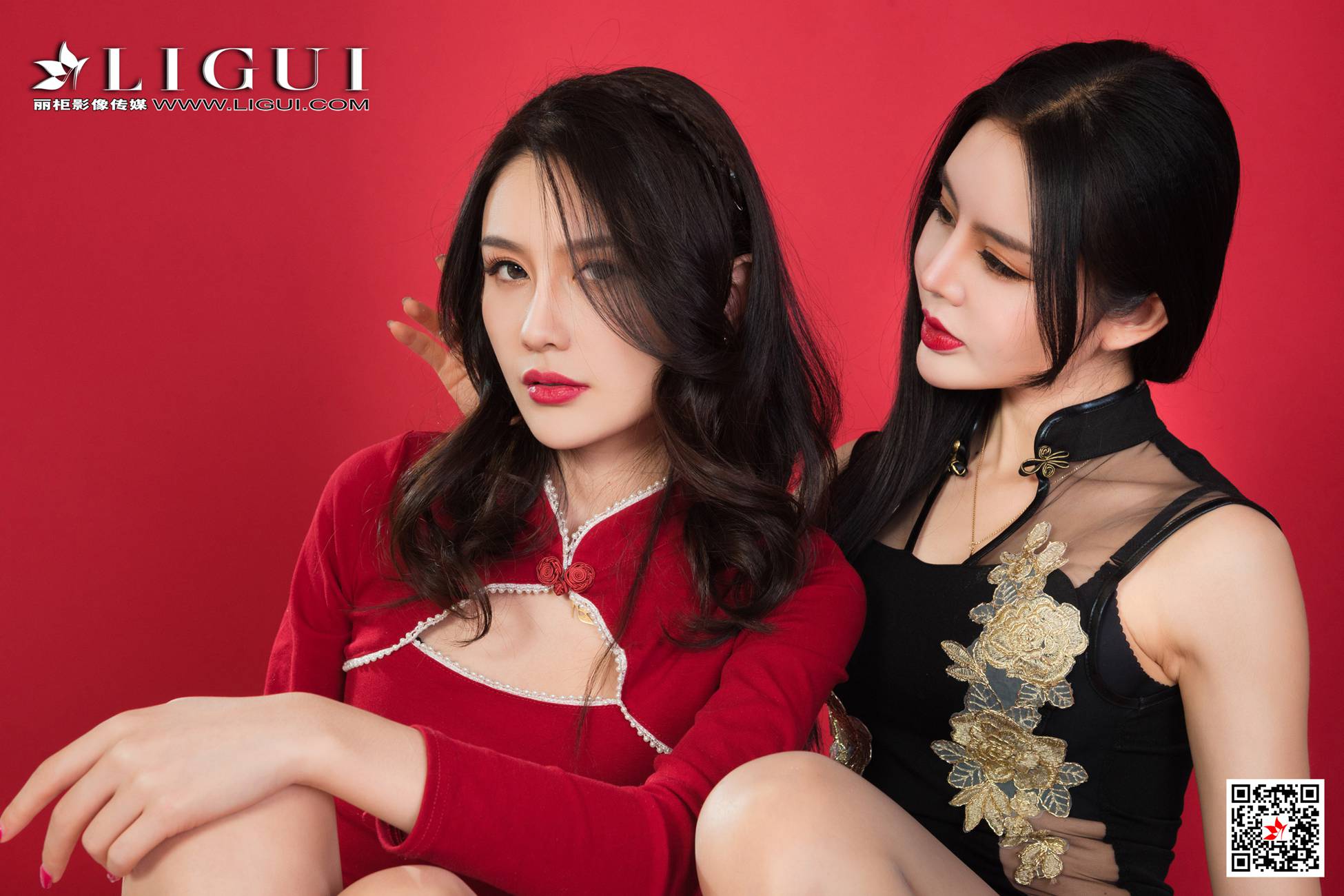 图片[30]-[Ligui丽柜] 2021.02.10 《《双生花-欲饺迎春》甜甜&凉儿 [94P] – 速更版-美库