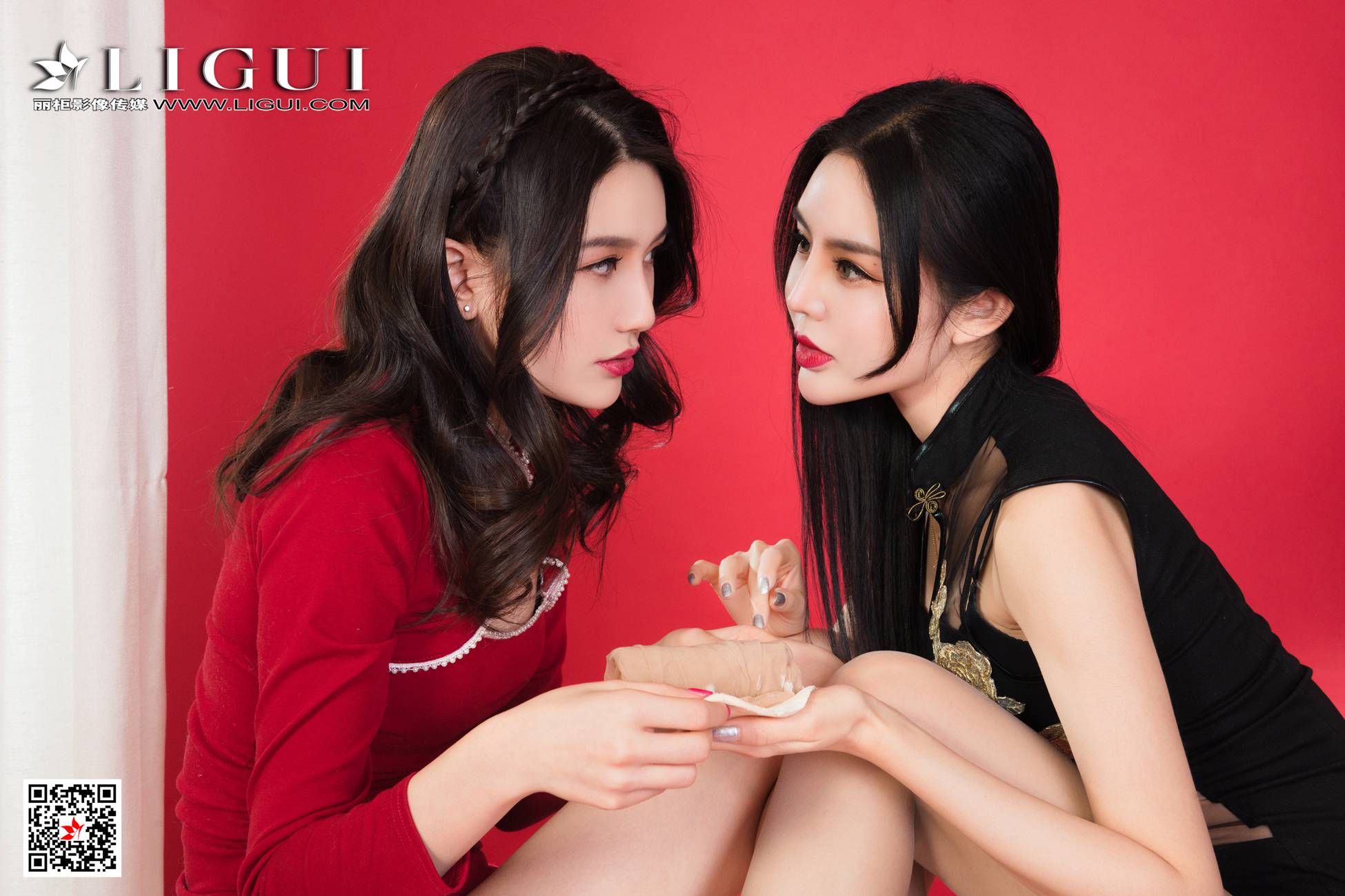 图片[64]-[Ligui丽柜] 2021.02.10 《《双生花-欲饺迎春》甜甜&凉儿 [94P] – 速更版-美库