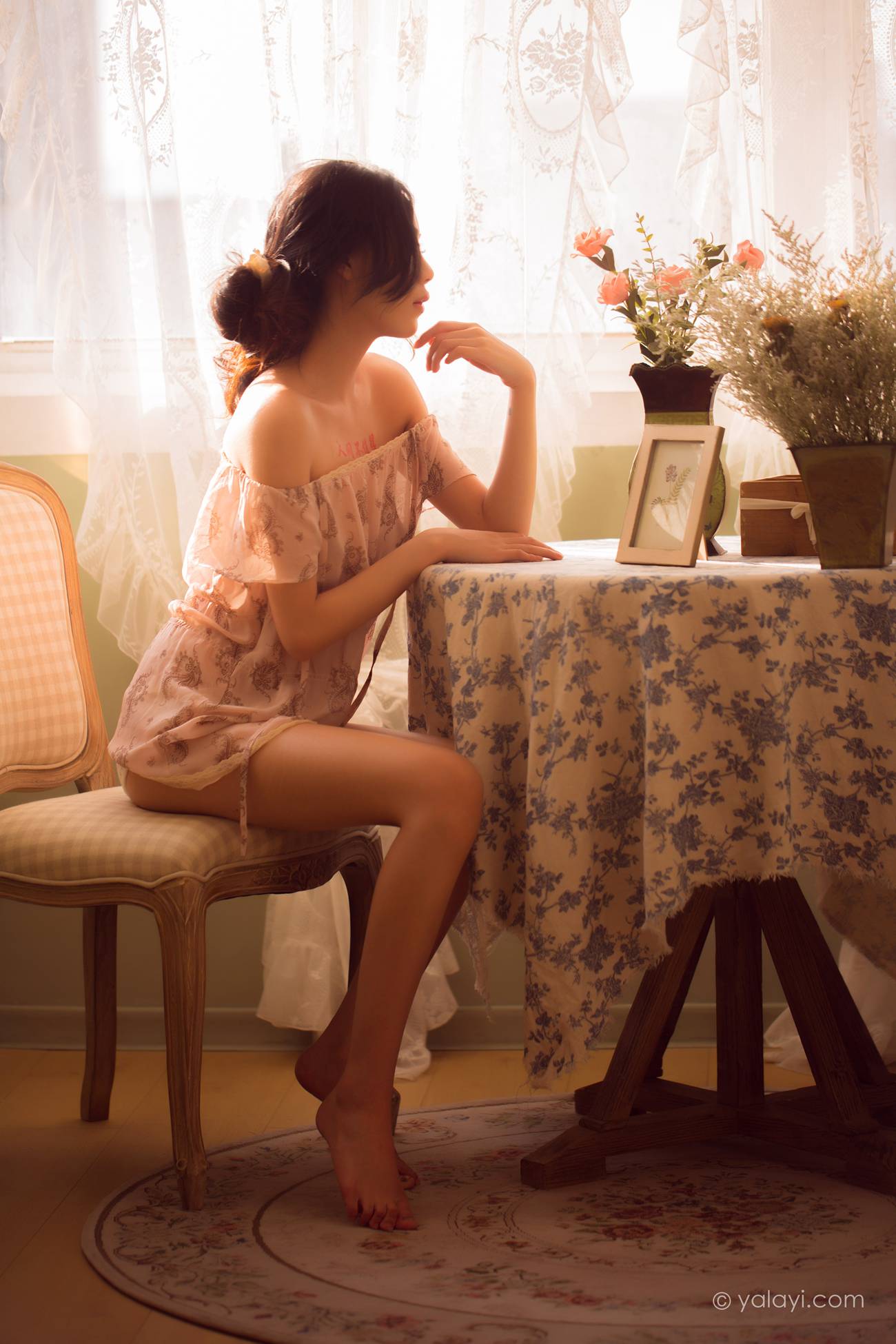 图片[13]-[YALAYI雅拉伊]2021.02.05 NO.761 暂时的花儿 橘子[48P] – 速更版-美库