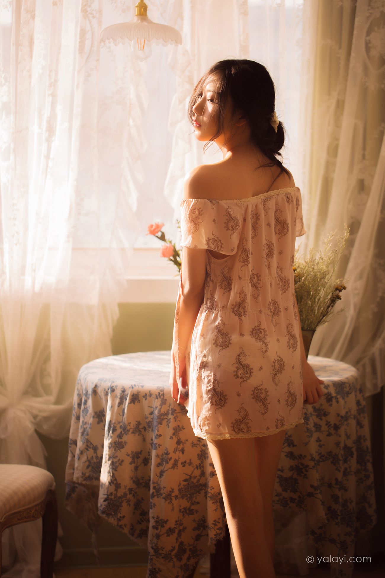 图片[18]-[YALAYI雅拉伊]2021.02.05 NO.761 暂时的花儿 橘子[48P] – 速更版-美库