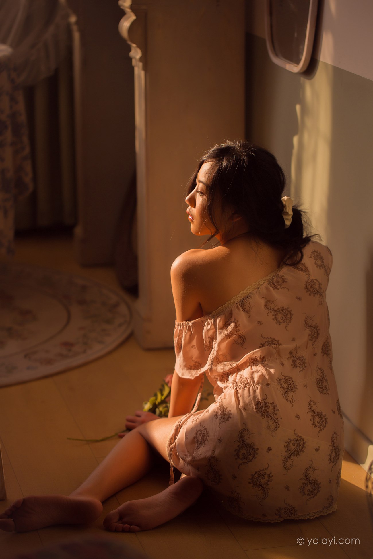 图片[26]-[YALAYI雅拉伊]2021.02.05 NO.761 暂时的花儿 橘子[48P] – 速更版-美库