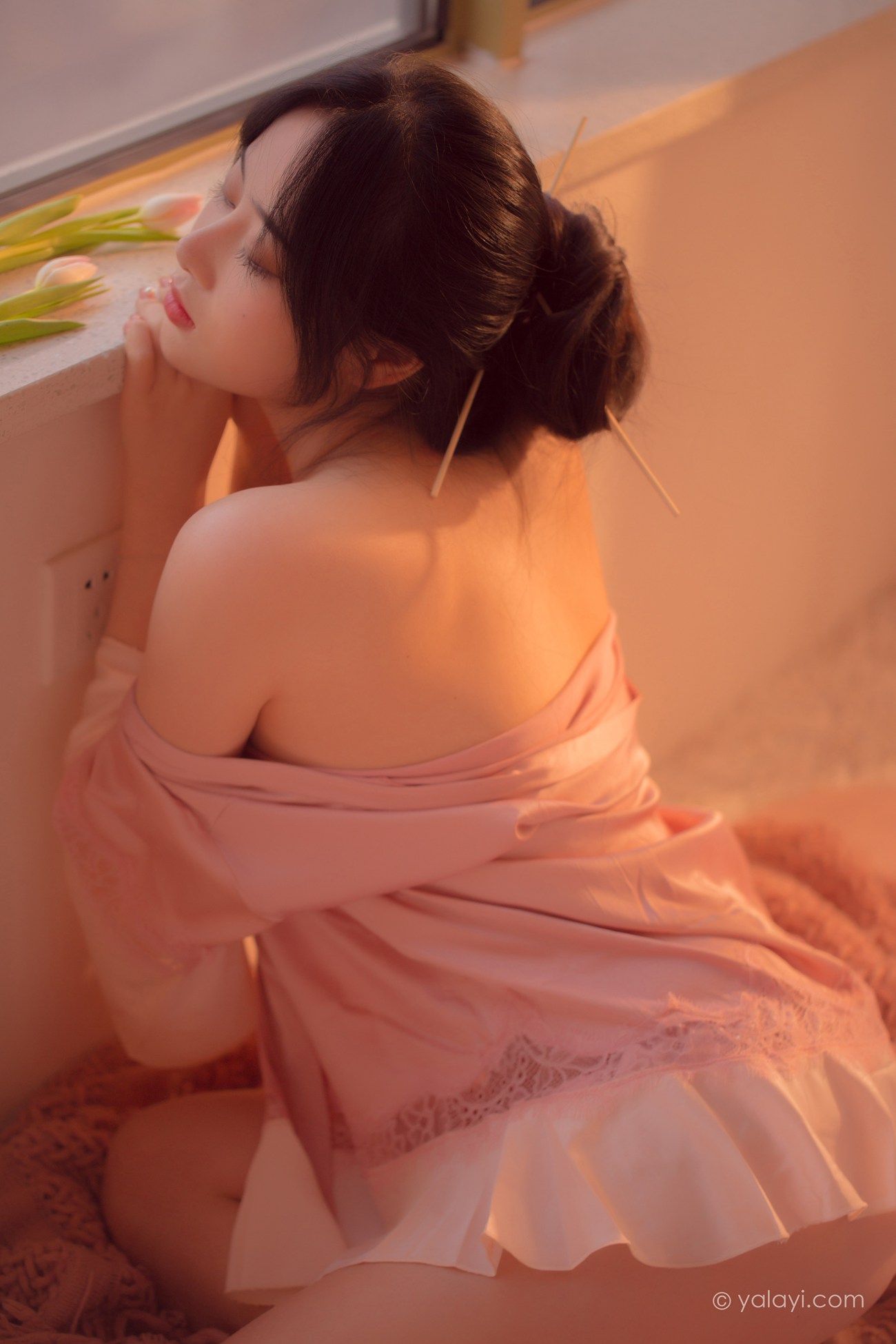 图片[16]-[YALAYI雅拉伊]2021.02.08 NO.762 寂静中开放 璎珞[40P] – 速更版-美库