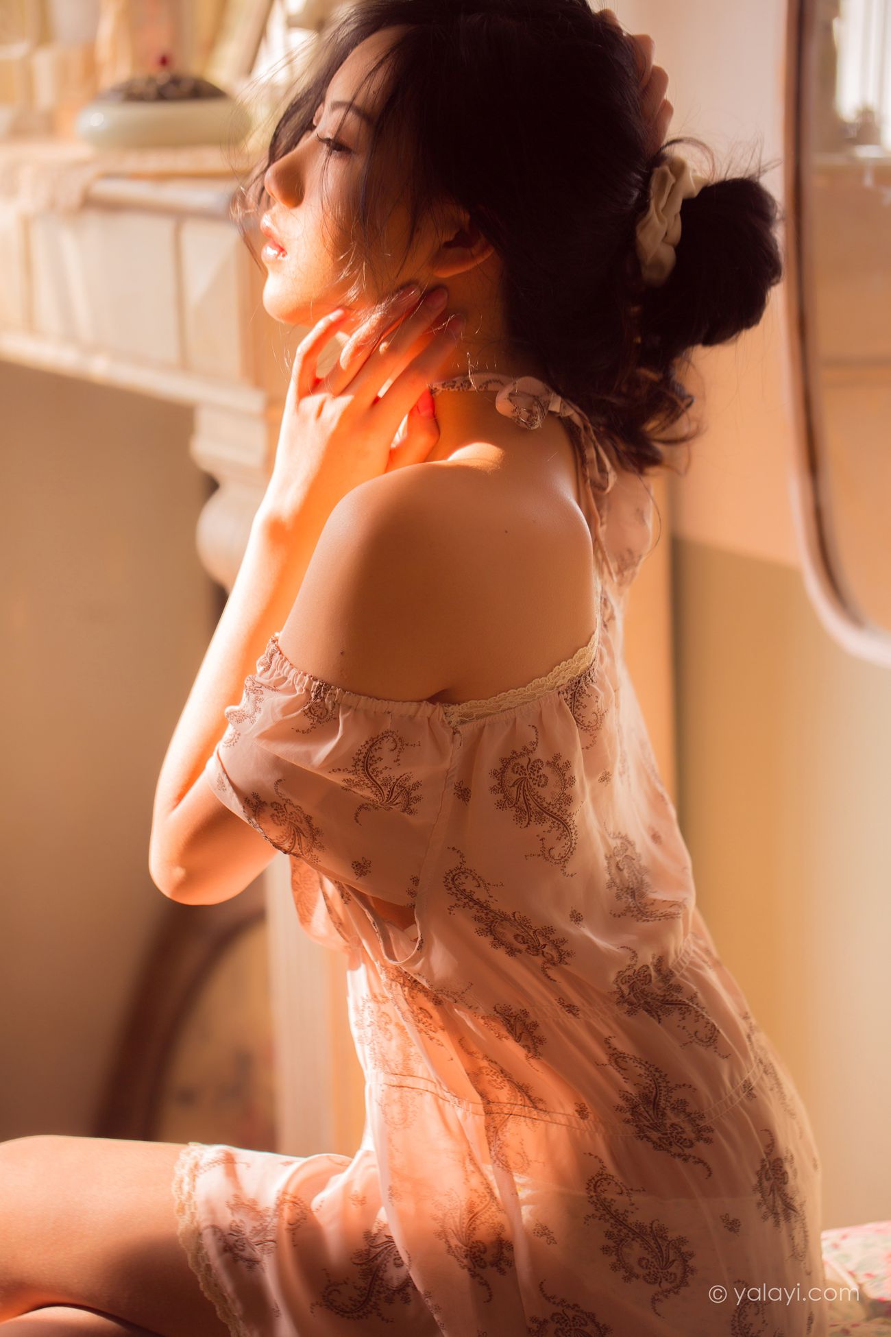 图片[42]-[YALAYI雅拉伊]2021.02.05 NO.761 暂时的花儿 橘子[48P] – 速更版-美库