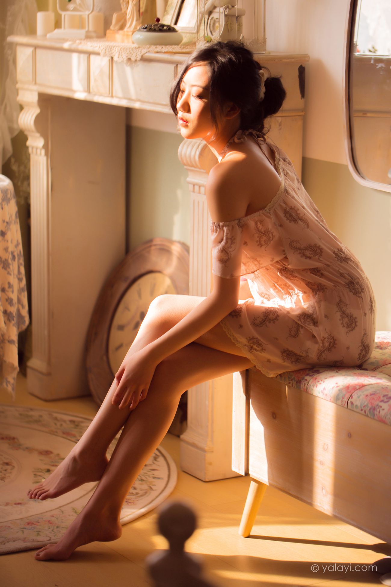 图片[43]-[YALAYI雅拉伊]2021.02.05 NO.761 暂时的花儿 橘子[48P] – 速更版-美库