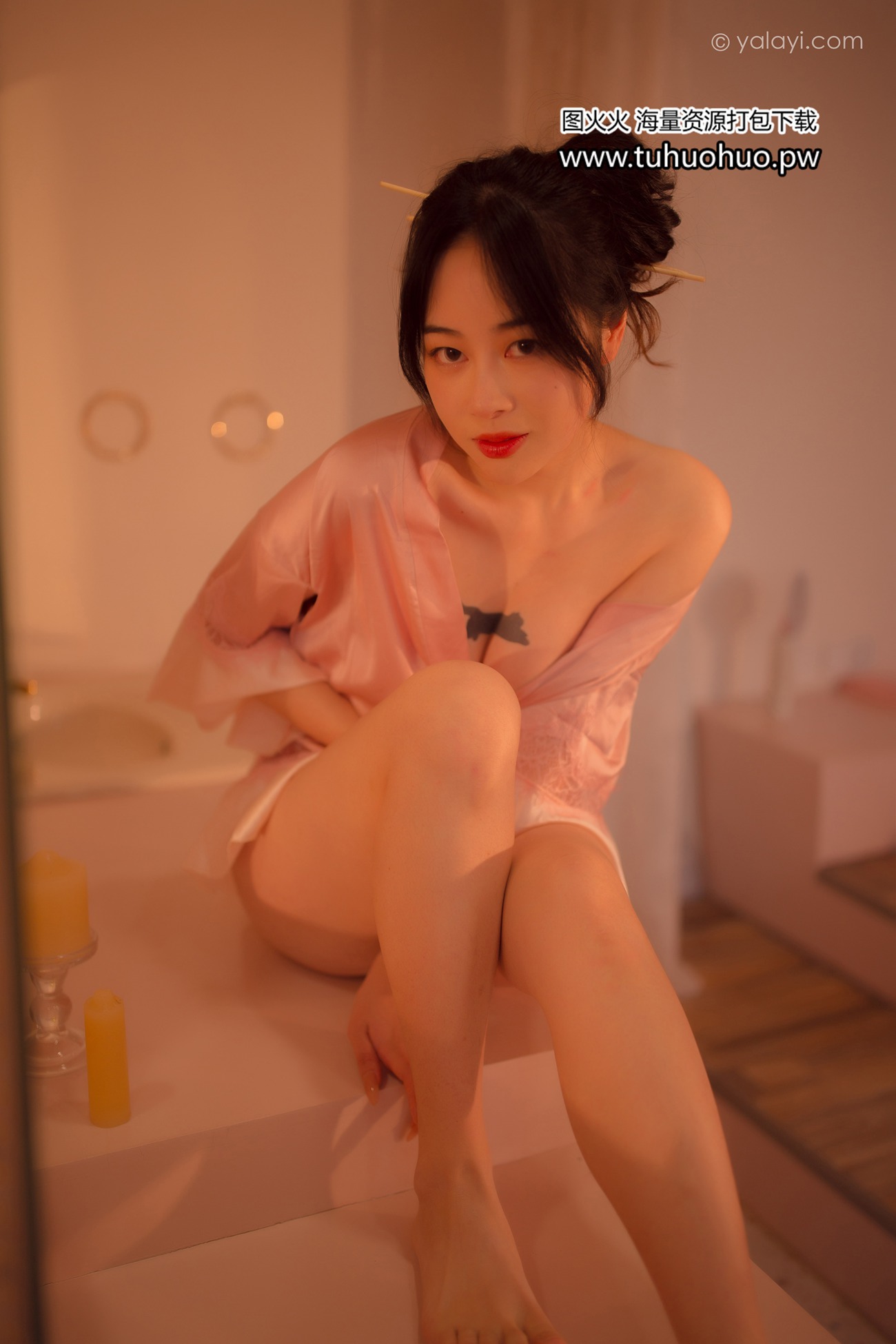 图片[24]-[YALAYI雅拉伊]2021.02.08 NO.762 寂静中开放 璎珞[40P] – 速更版-美库