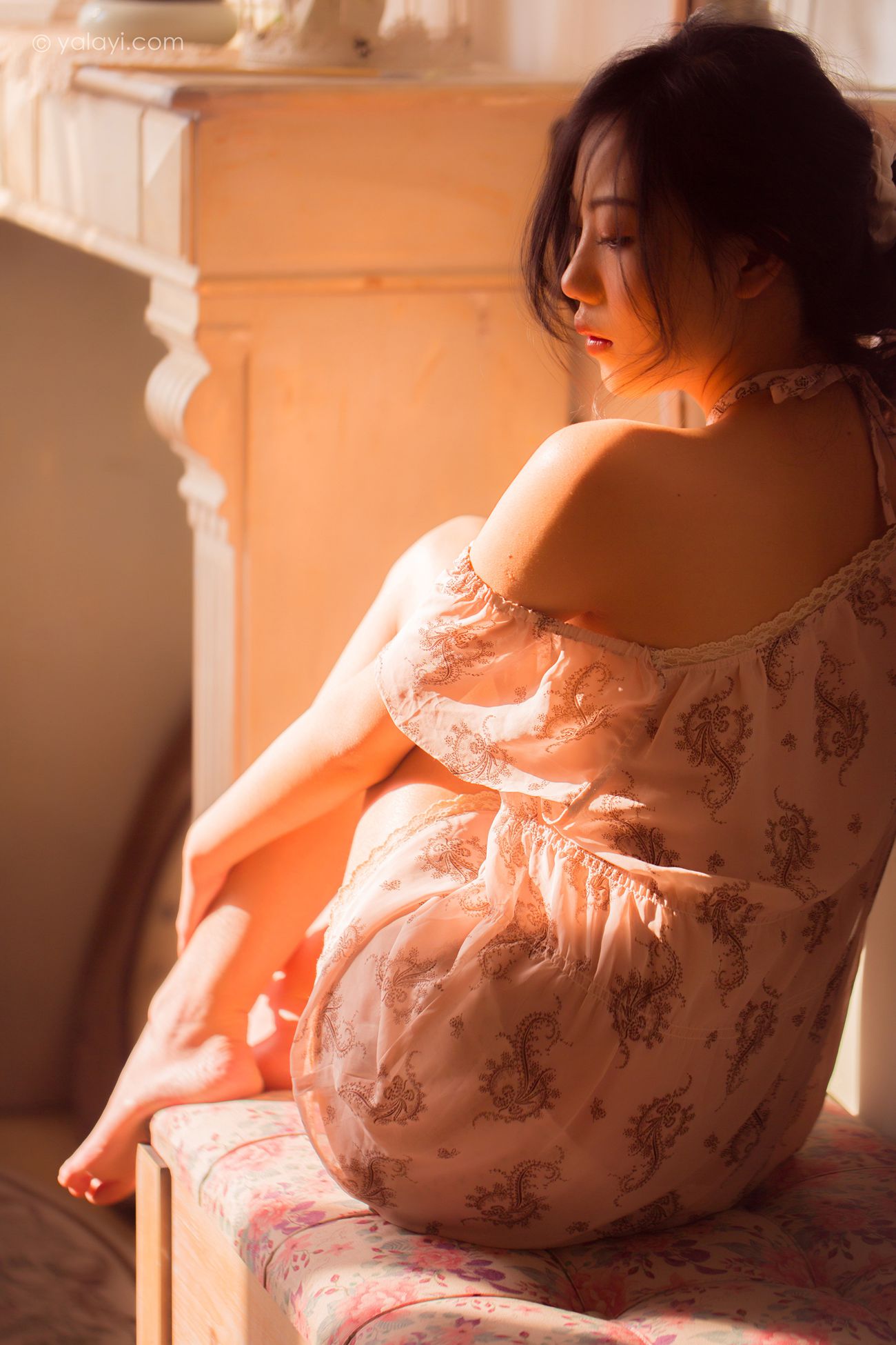 图片[49]-[YALAYI雅拉伊]2021.02.05 NO.761 暂时的花儿 橘子[48P] – 速更版-美库