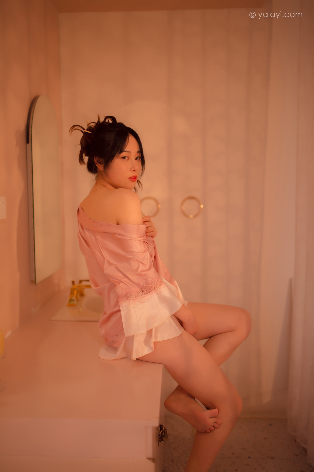 图片[34]-[YALAYI雅拉伊]2021.02.08 NO.762 寂静中开放 璎珞[40P] – 速更版-美库