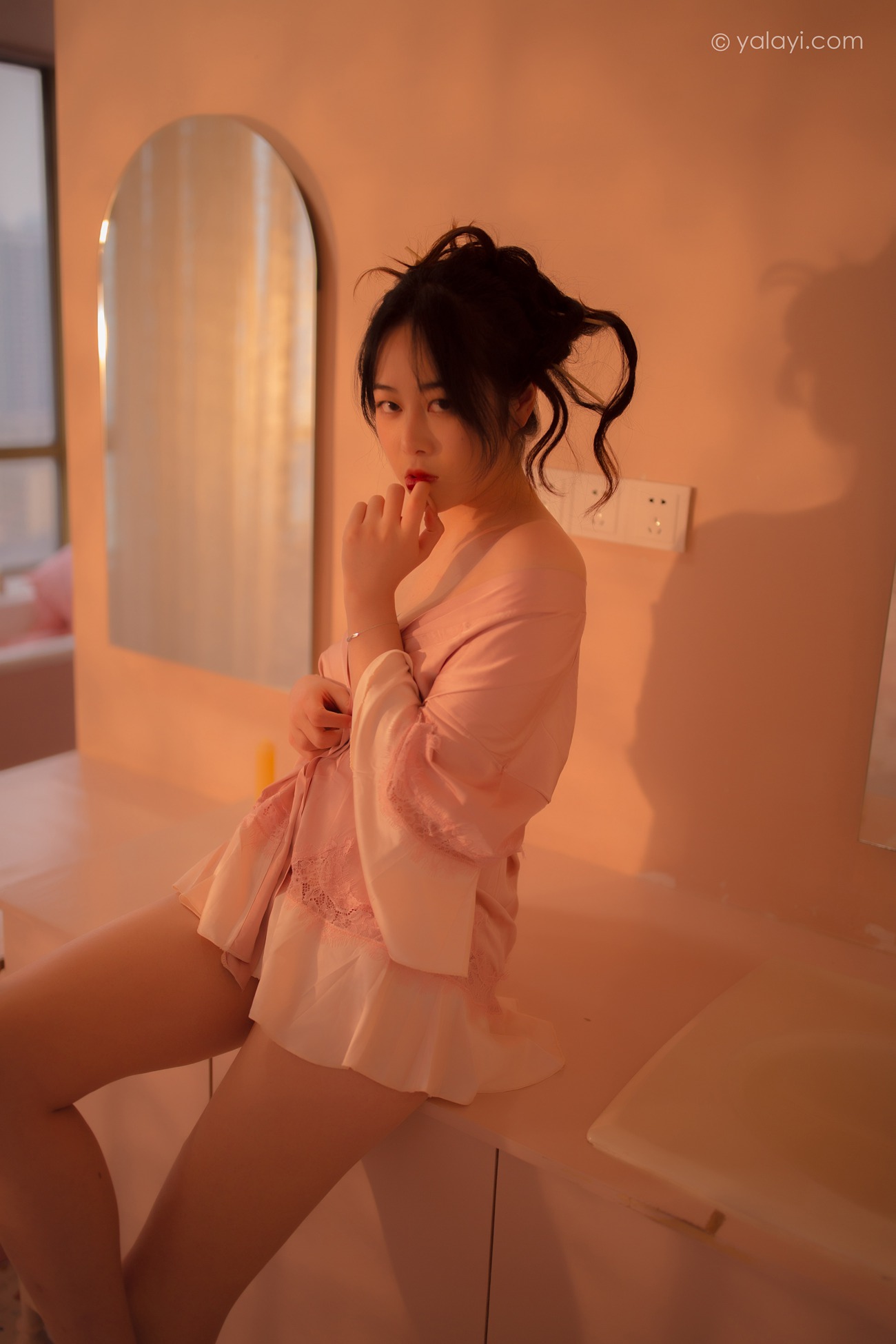 图片[35]-[YALAYI雅拉伊]2021.02.08 NO.762 寂静中开放 璎珞[40P] – 速更版-美库