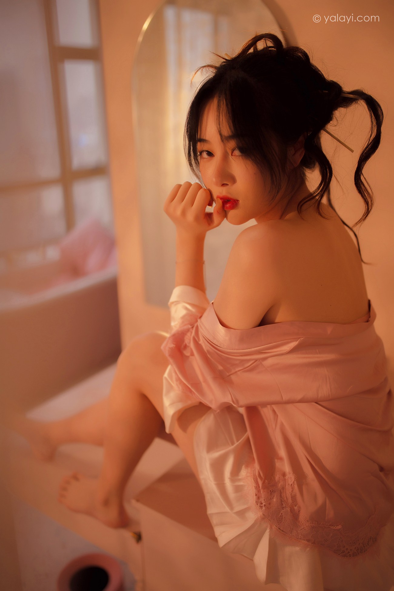 图片[36]-[YALAYI雅拉伊]2021.02.08 NO.762 寂静中开放 璎珞[40P] – 速更版-美库