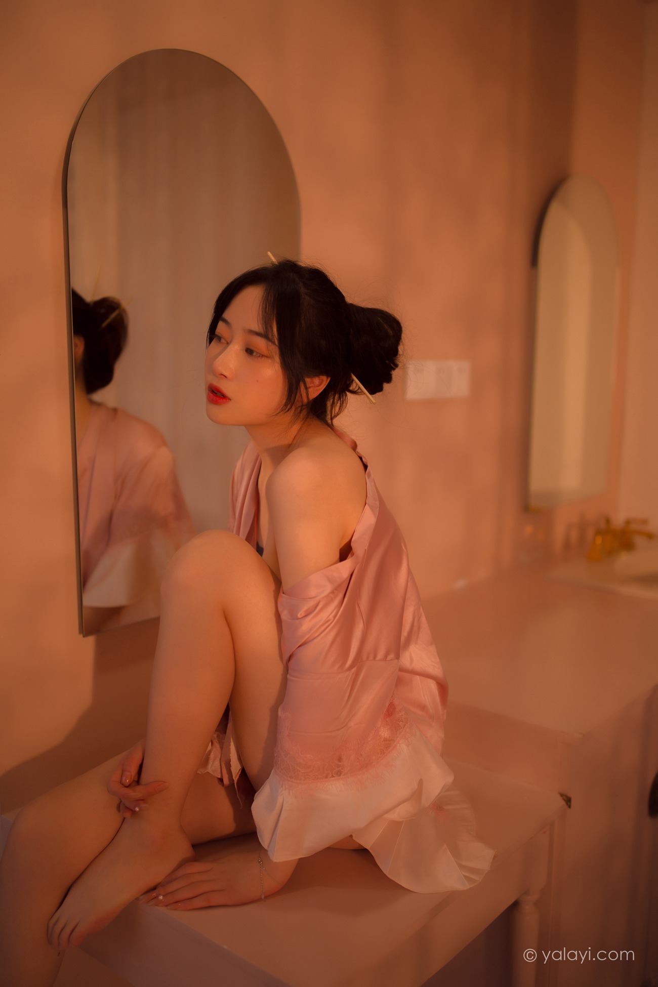 图片[38]-[YALAYI雅拉伊]2021.02.08 NO.762 寂静中开放 璎珞[40P] – 速更版-美库