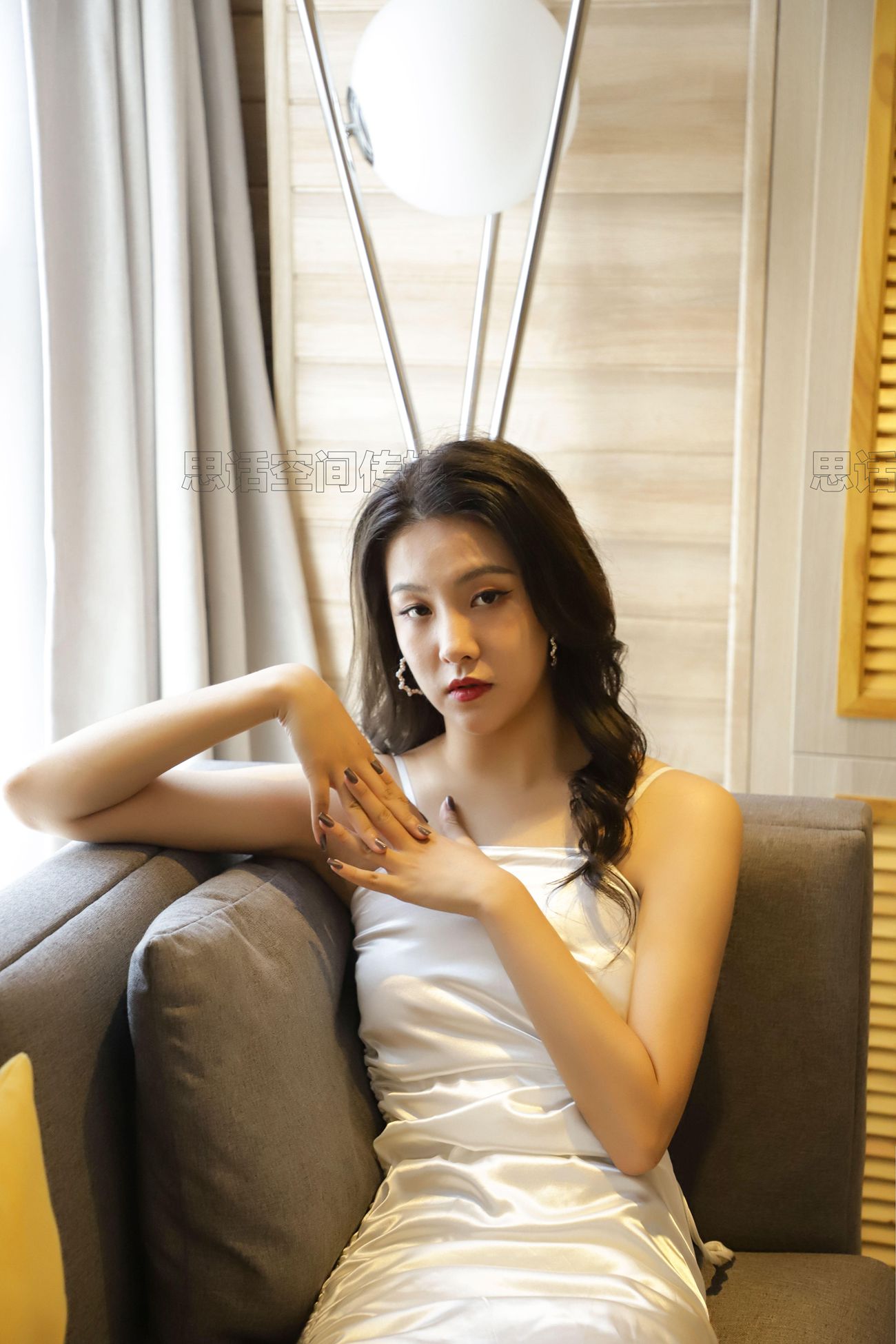 图片[47]-[SiHua思话]SJ002 聂小倩 沙发上的慵懒女神[49P] – 速更版-美库