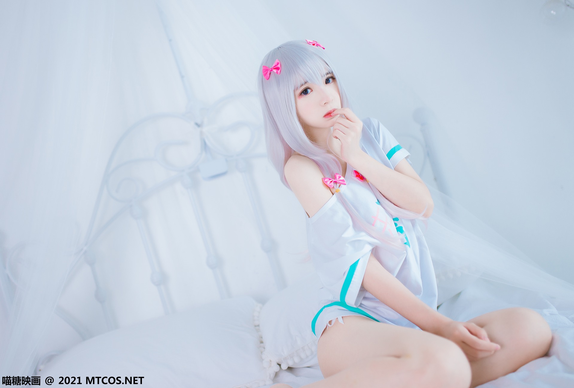 图片[11]-[喵糖映画]VOL.359 纱雾和白猫[22P] – 速更版-美库