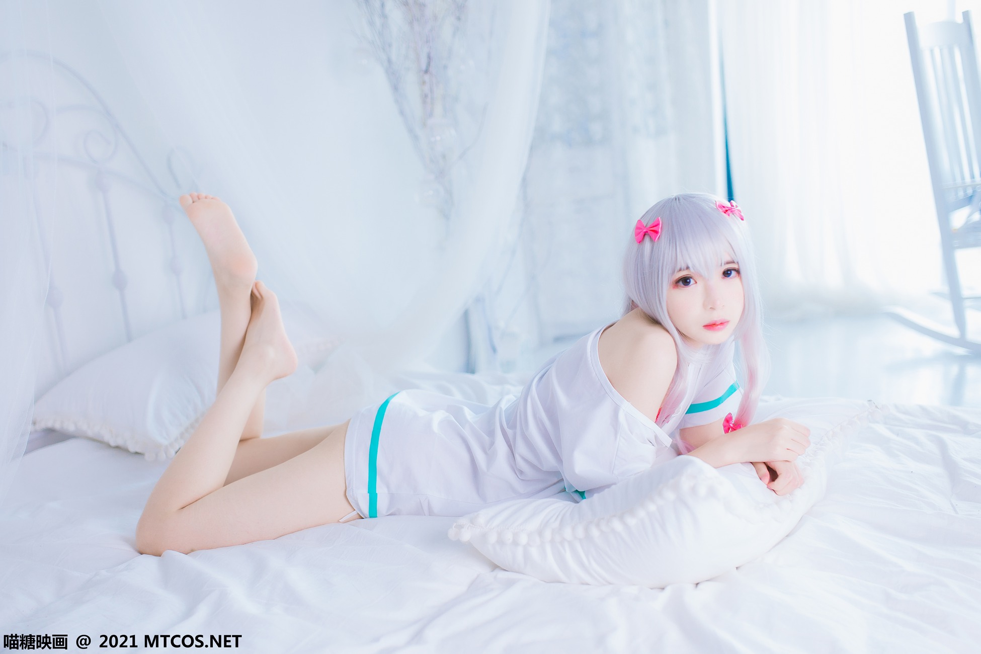 图片[16]-[喵糖映画]VOL.359 纱雾和白猫[22P] – 速更版-美库