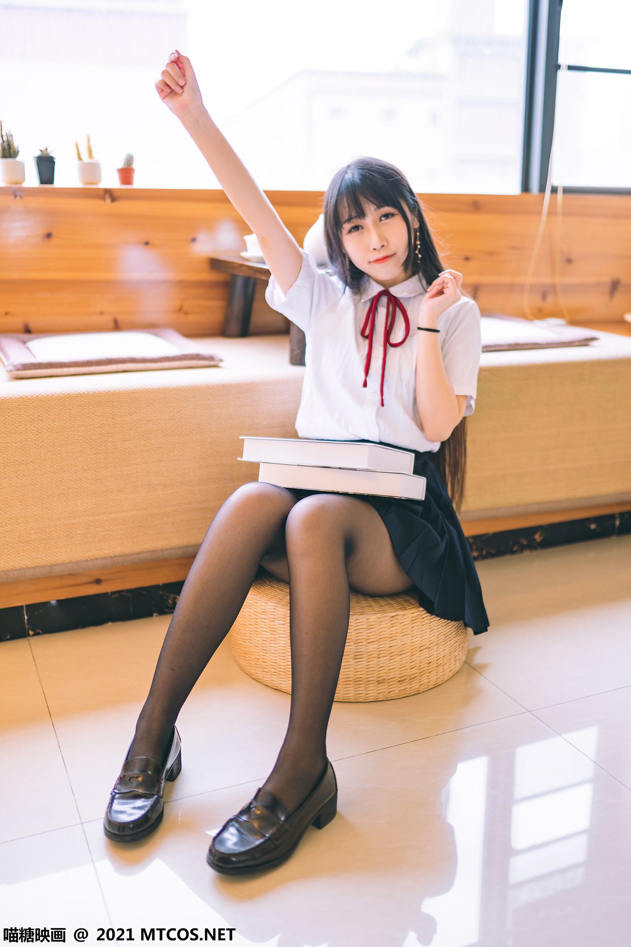 图片[25]-[喵糖映画]VOL.360 JK西装[38P] – 速更版-美库