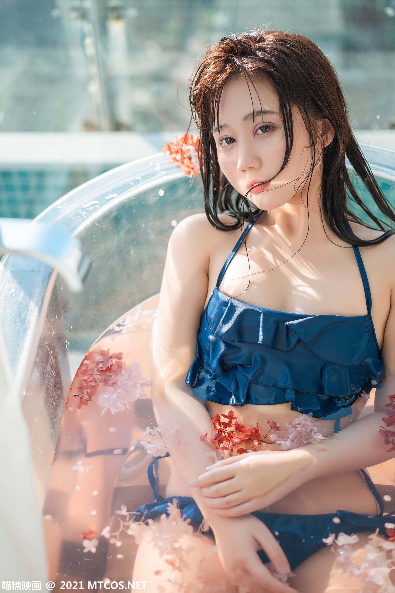 图片[10]-[喵糖映画]VOL.361 夏日沐浴[35P] – 速更版-美库