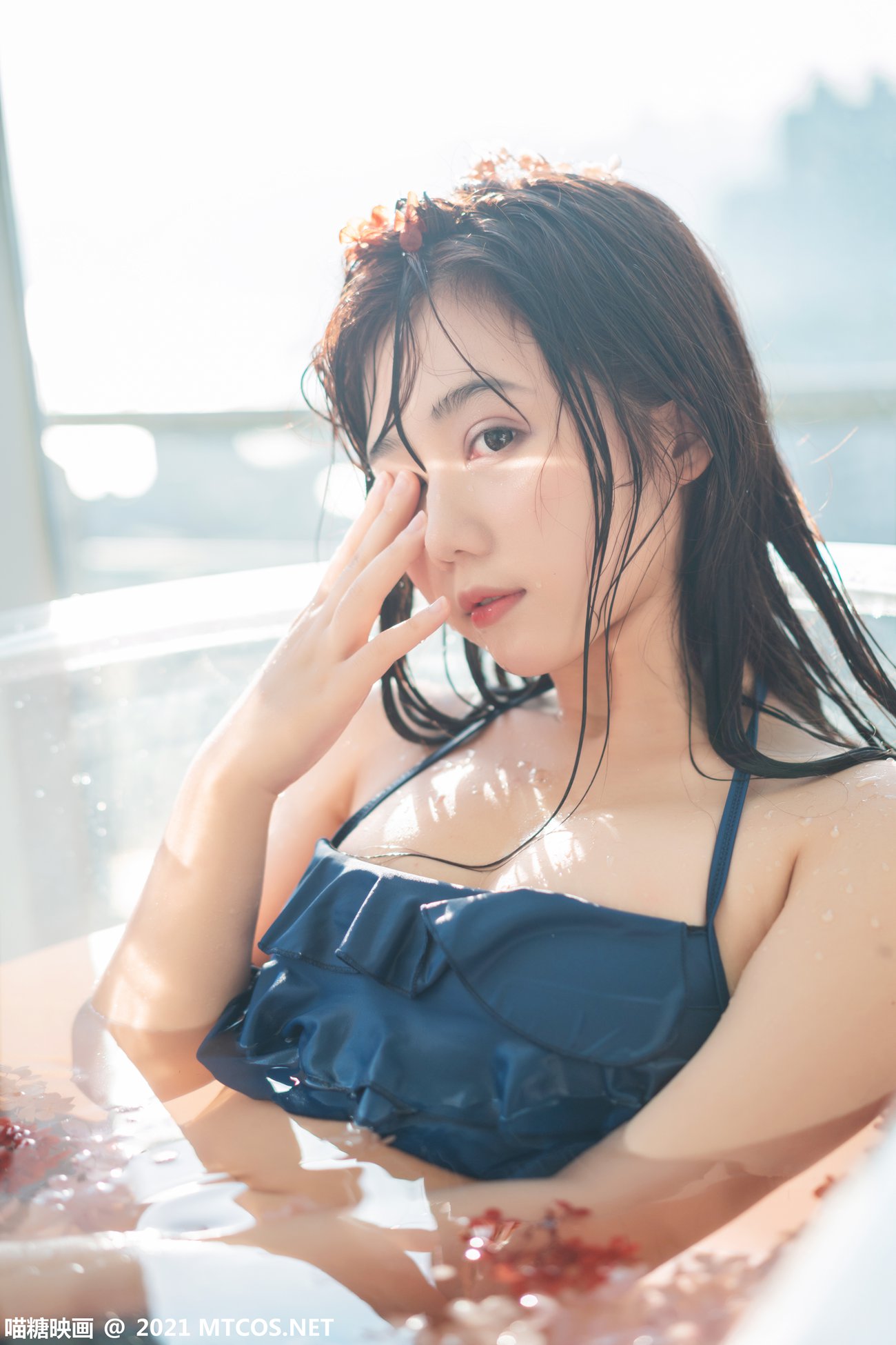 图片[11]-[喵糖映画]VOL.361 夏日沐浴[35P] – 速更版-美库