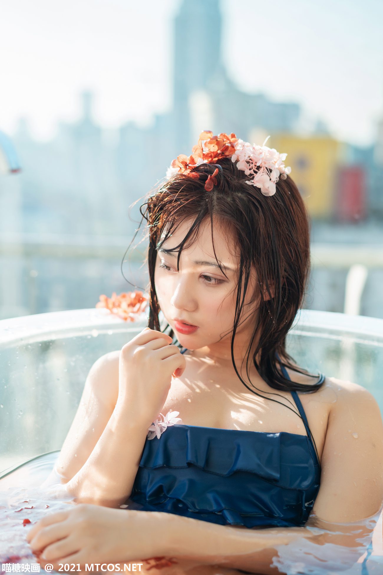 图片[12]-[喵糖映画]VOL.361 夏日沐浴[35P] – 速更版-美库