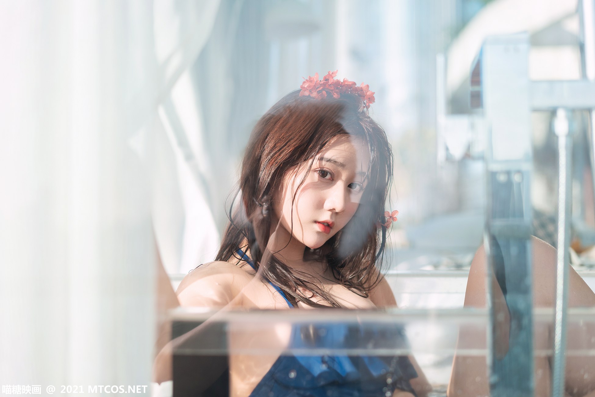 图片[32]-[喵糖映画]VOL.361 夏日沐浴[35P] – 速更版-美库