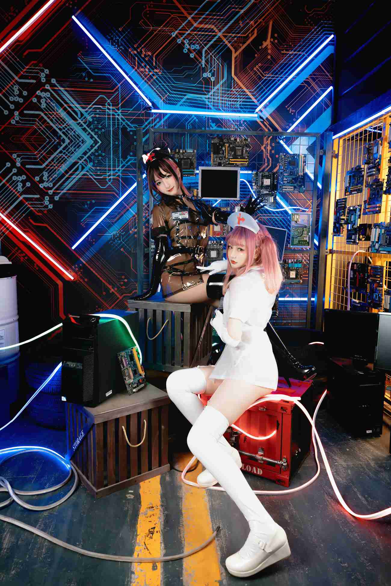 图片[10]-神楽坂真冬 第三季《無色哲学》透明黑白护士双人 – 速更版-美库