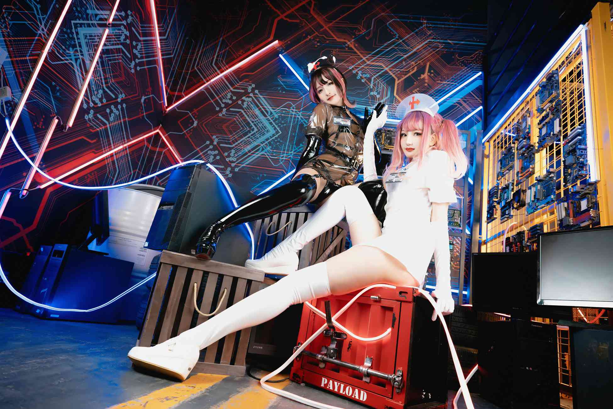 图片[14]-神楽坂真冬 第三季《無色哲学》透明黑白护士双人 – 速更版-美库