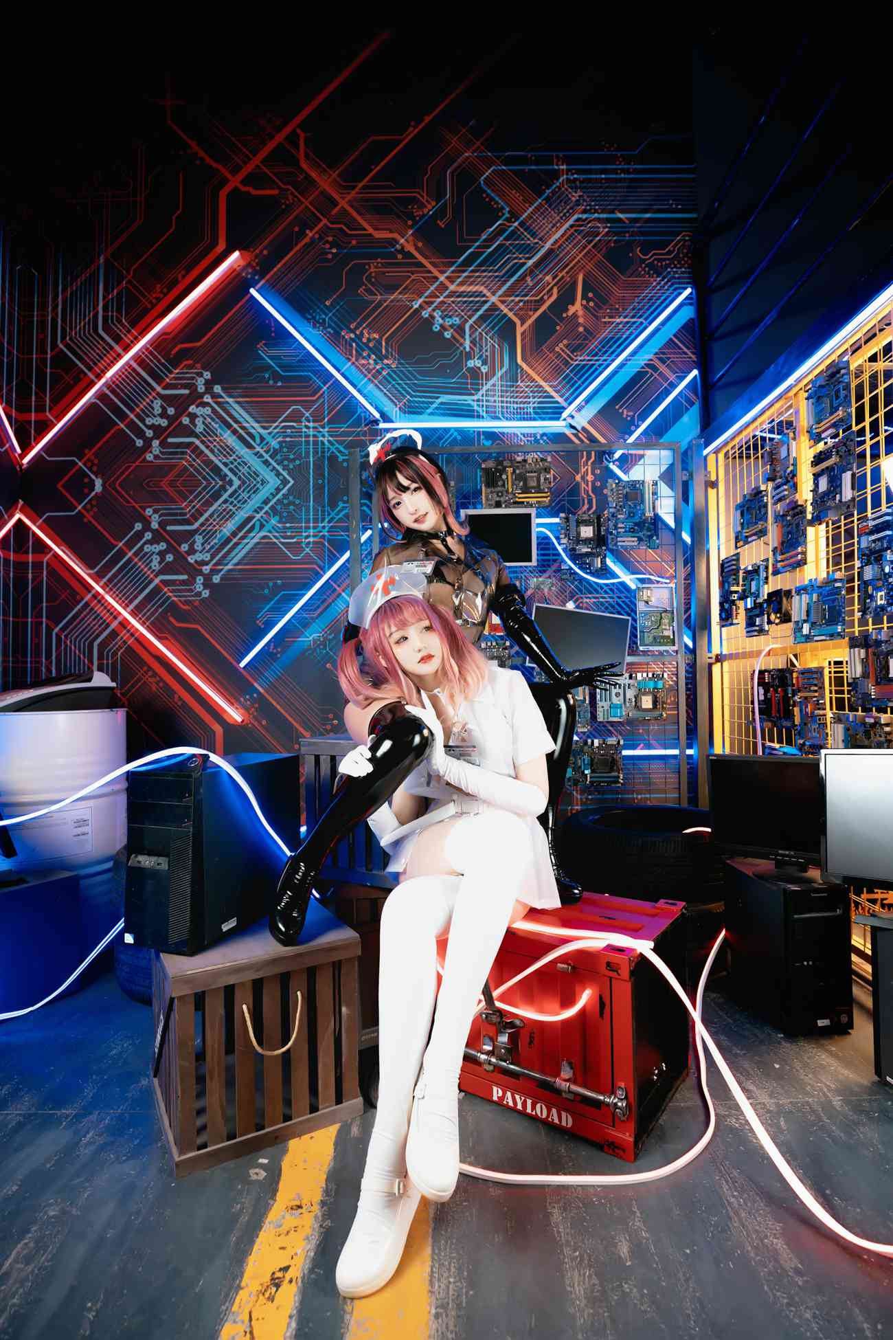 图片[17]-神楽坂真冬 第三季《無色哲学》透明黑白护士双人 – 速更版-美库