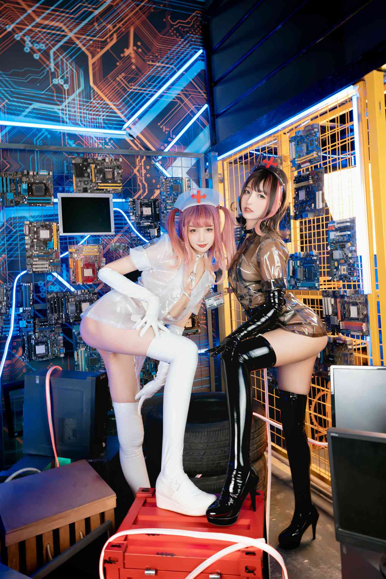 图片[39]-神楽坂真冬 第三季《無色哲学》透明黑白护士双人 – 速更版-美库