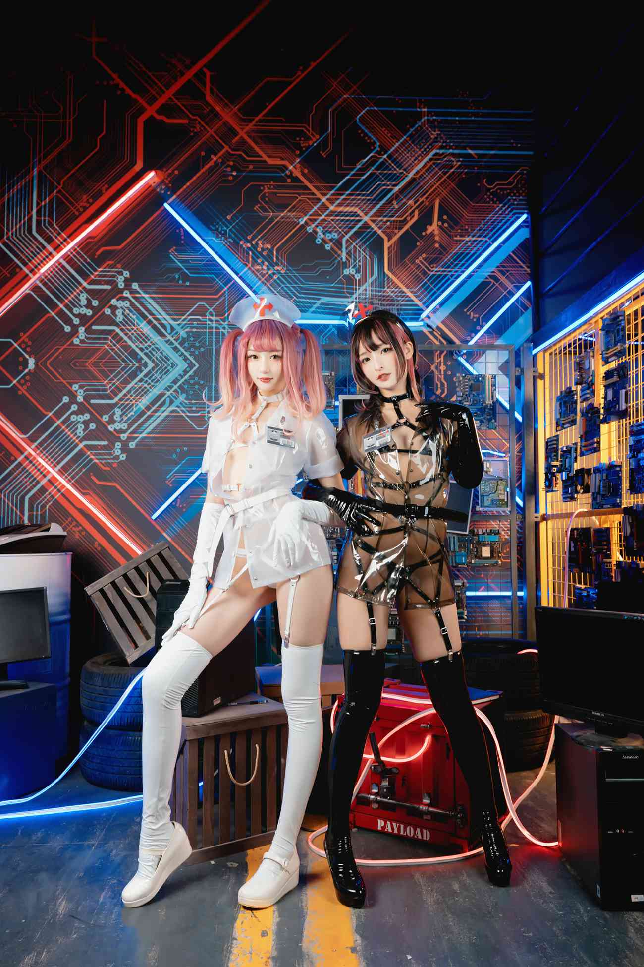 图片[44]-神楽坂真冬 第三季《無色哲学》透明黑白护士双人 – 速更版-美库